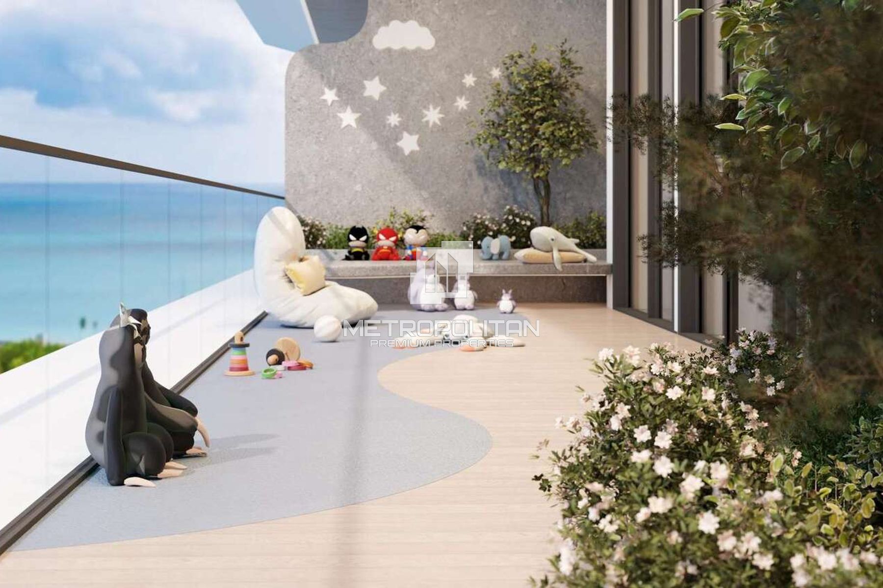Luxury Studio | Sea View | W/Kitchen Appliances
