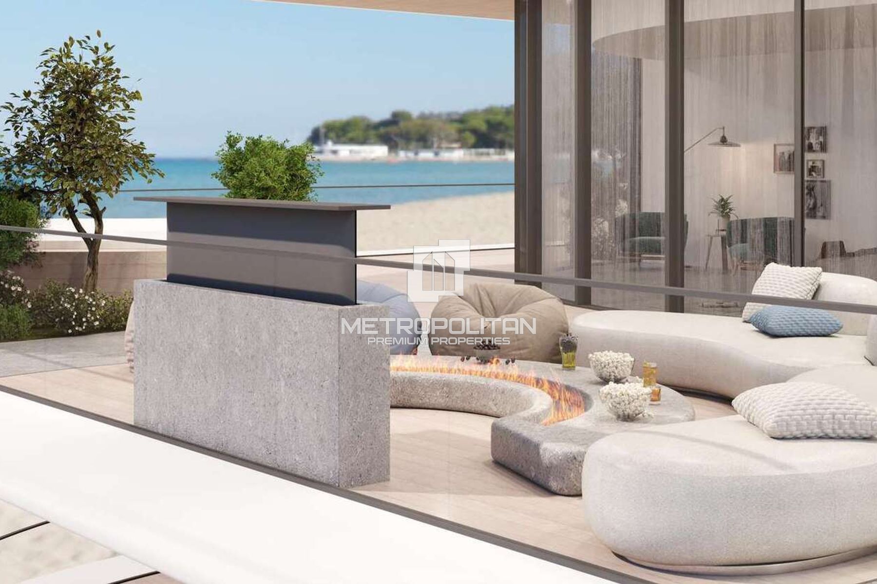 Luxury Studio | Sea View | W/Kitchen Appliances