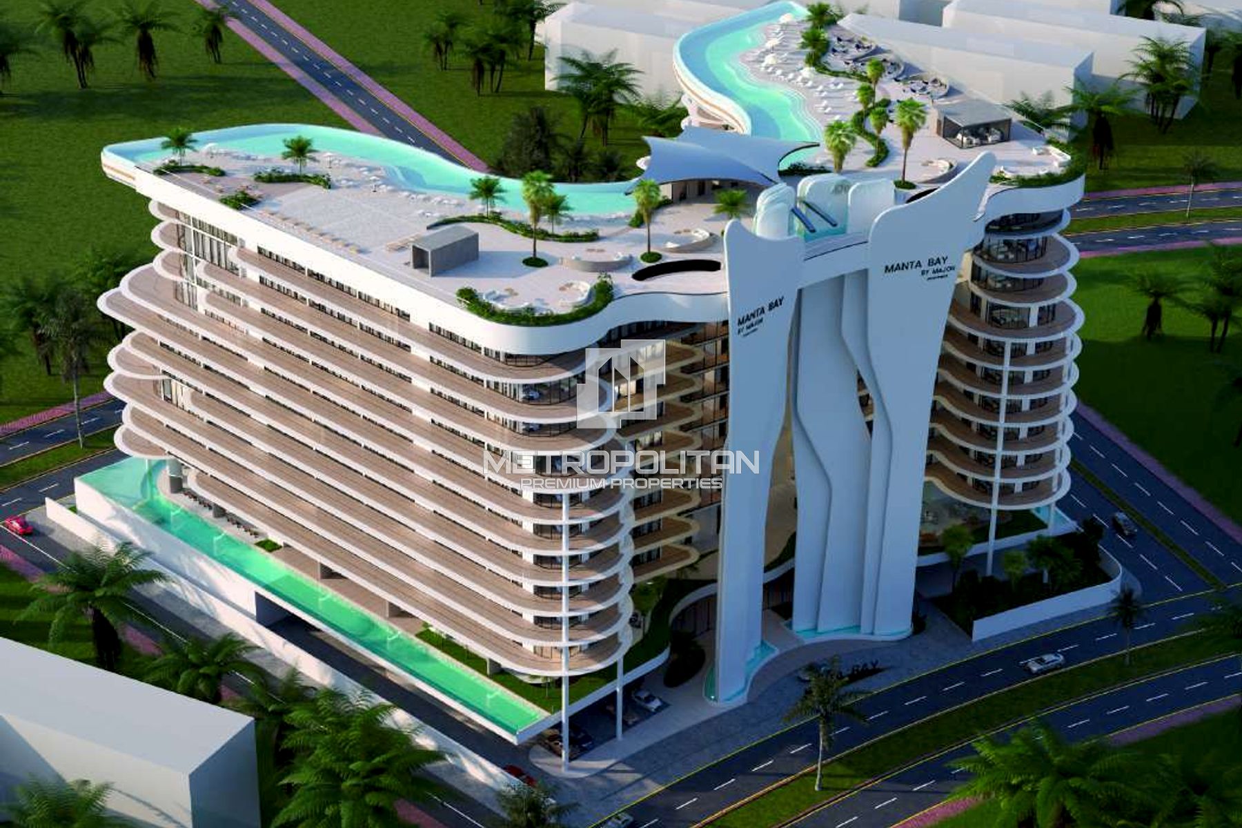 Luxury Studio | Sea View | W/Kitchen Appliances