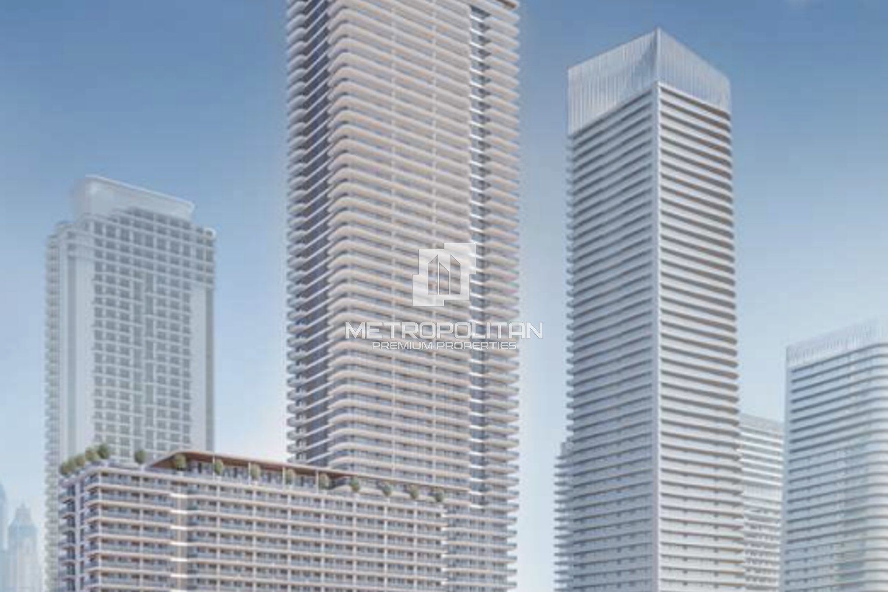 Sea & Palm View | High Floor | Spacious Unit