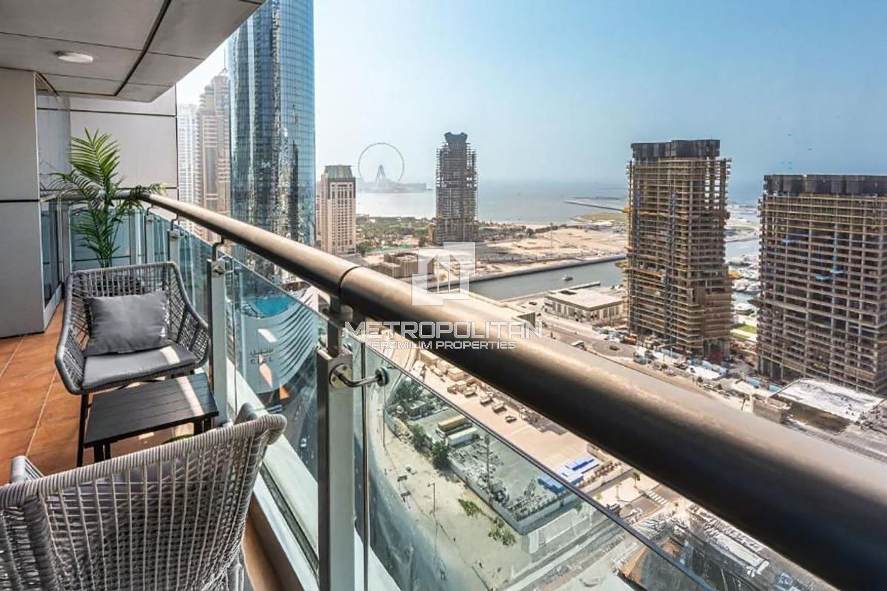 Vacant | Sea View | Furnished | High Floor