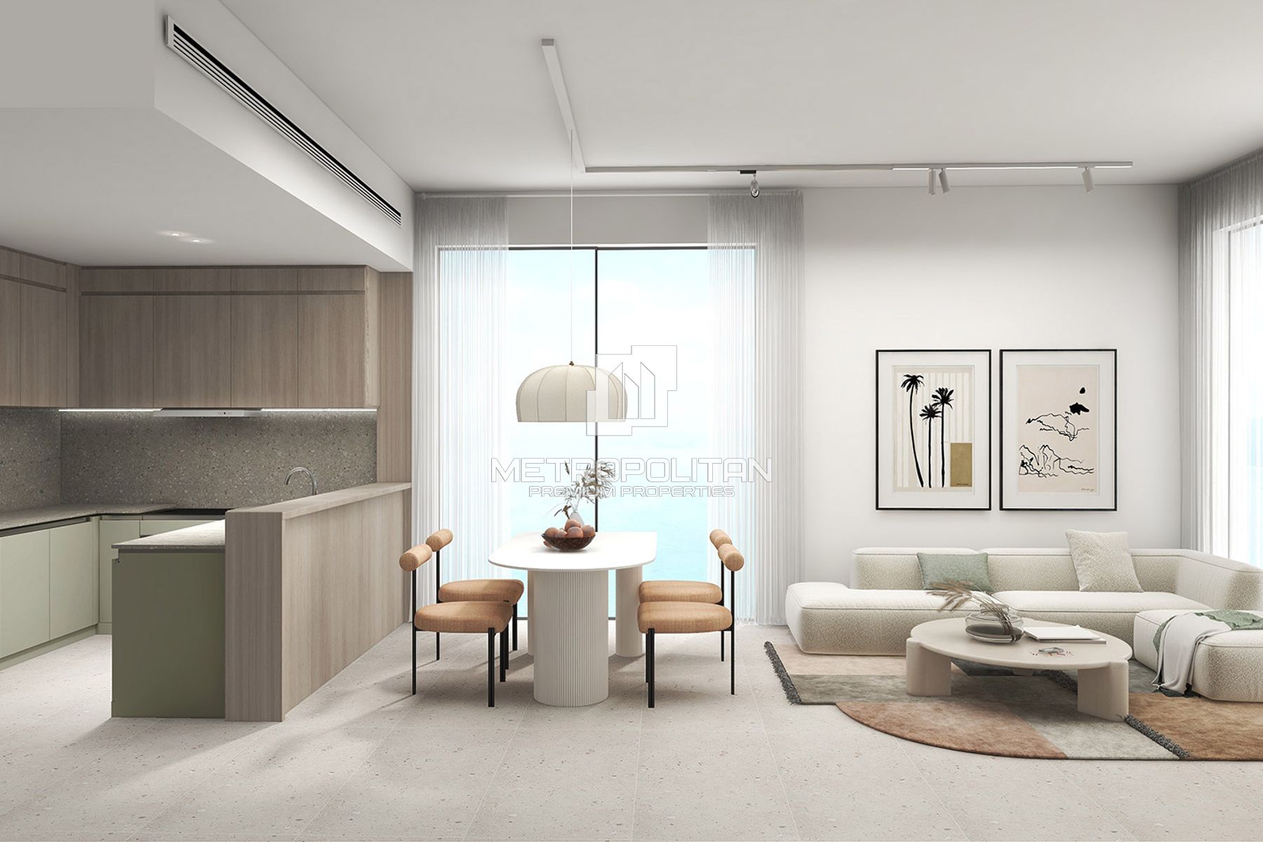 Premium 1BR | 13th Floor | Sea View | Great Deal