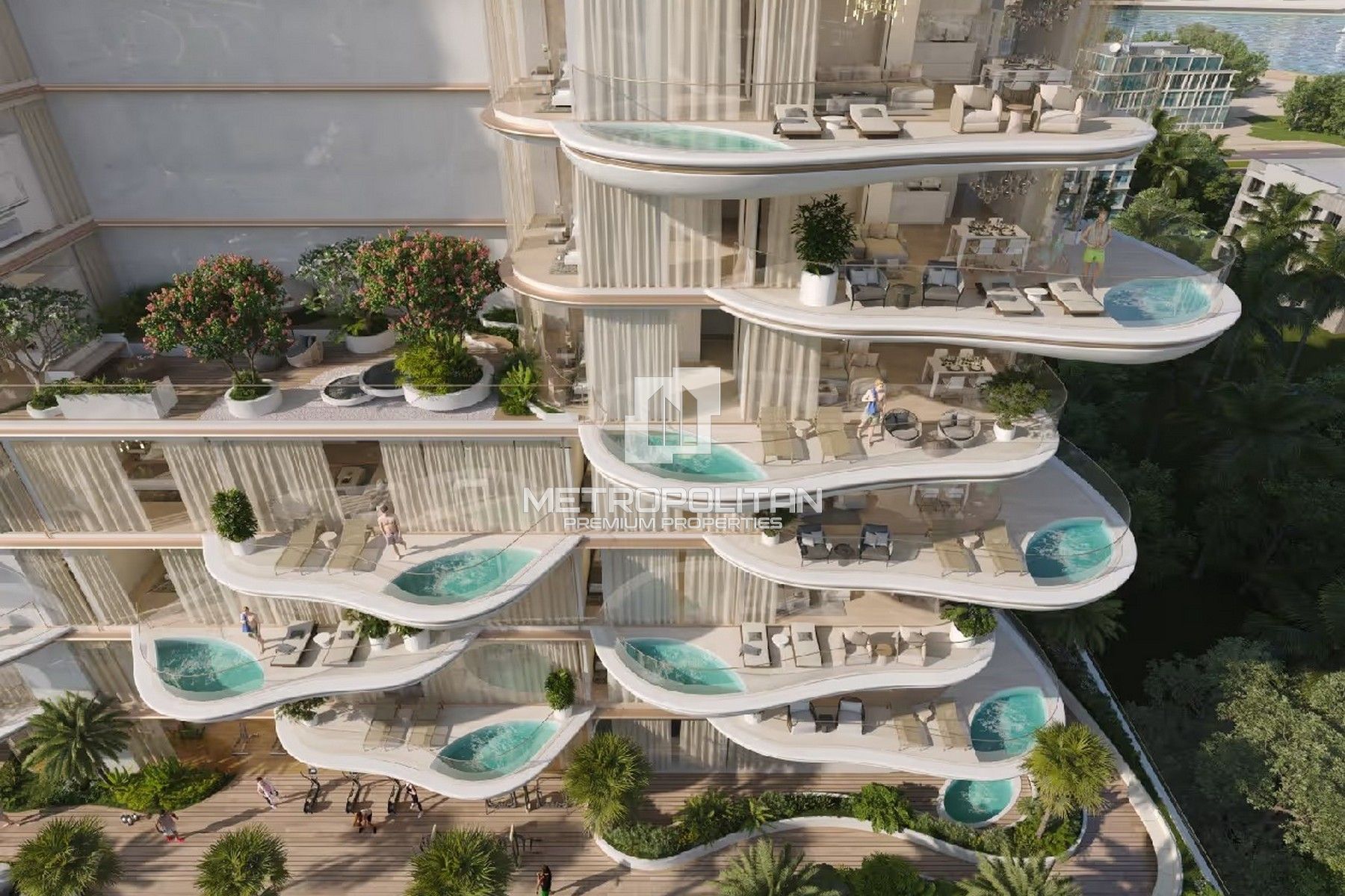 شقة للبيع في Beach Walk Residences 3، Dubai Islands - MPS-51724