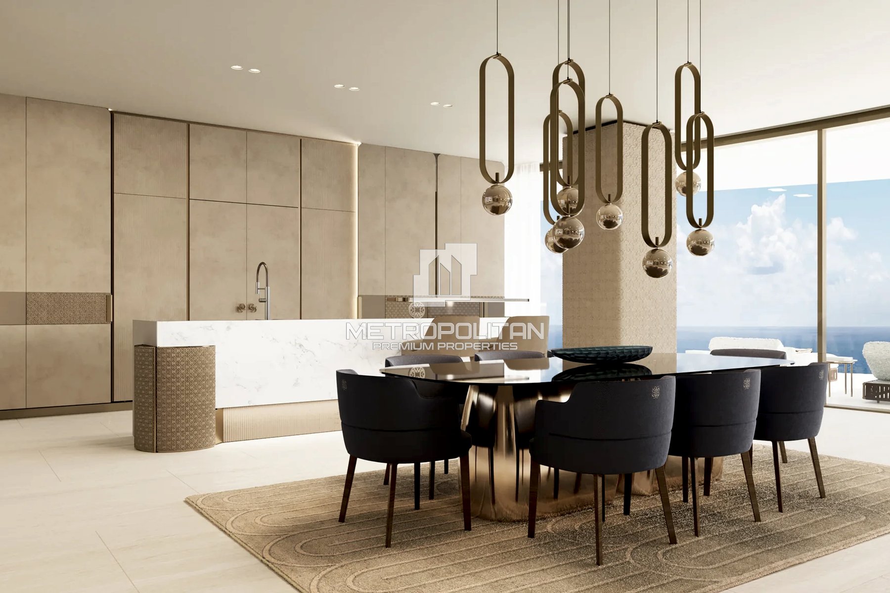 Stunning 2BR | Partial Sea View | Near  Casino