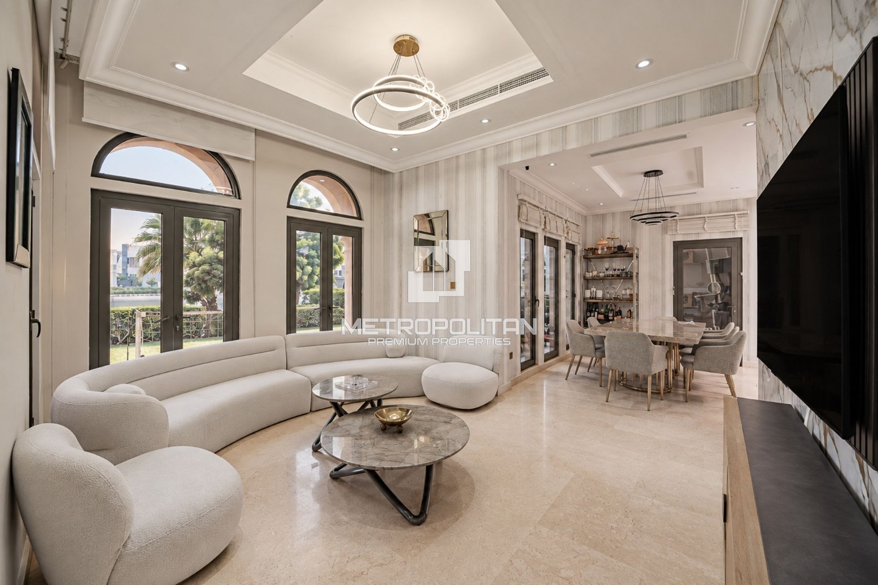 3BR Villa for Sale in Canal Cove Frond I, Palm Jumeirah - MPS-51845