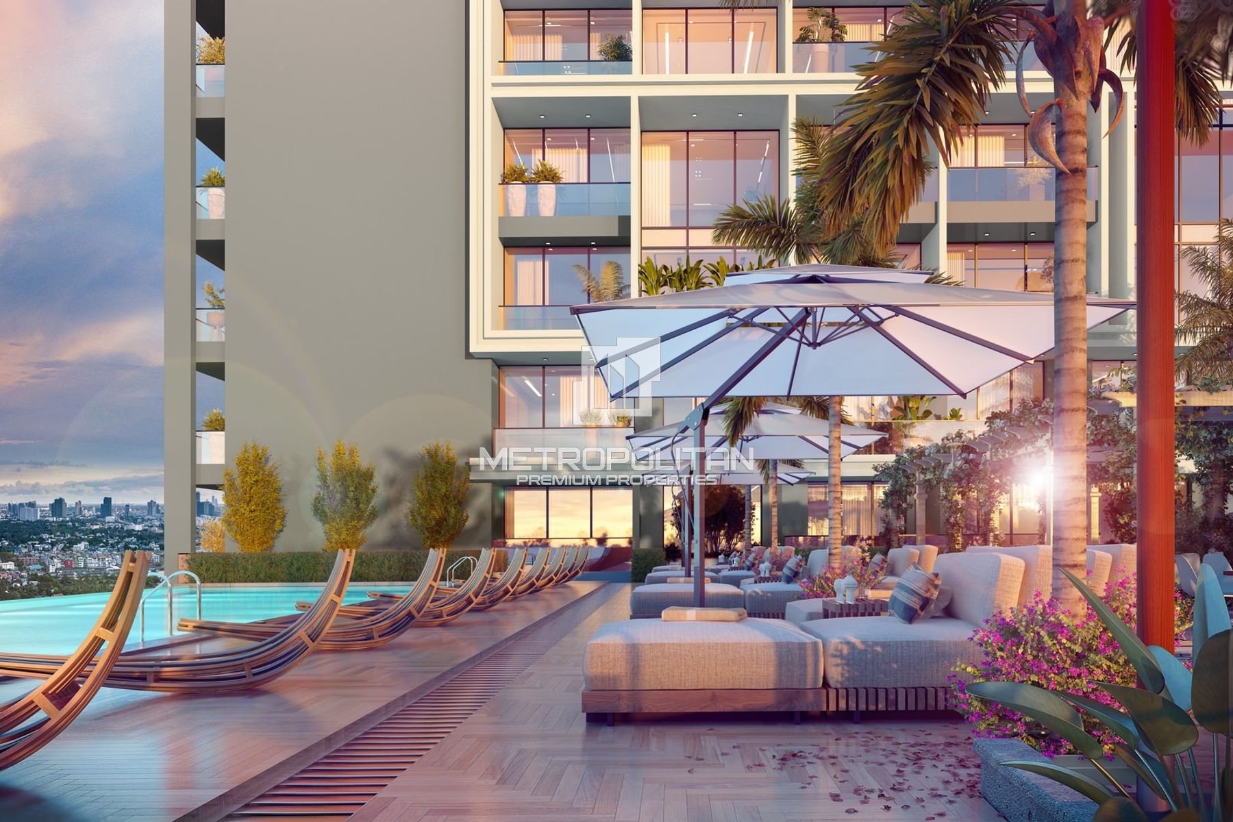 Studio | Pool View | High Floor | With PHPP