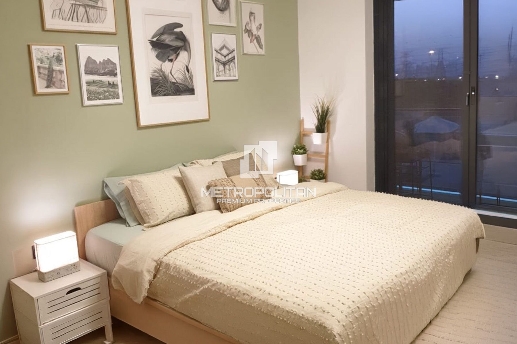 Fully Furnished | 1BR + Maids | Pool View