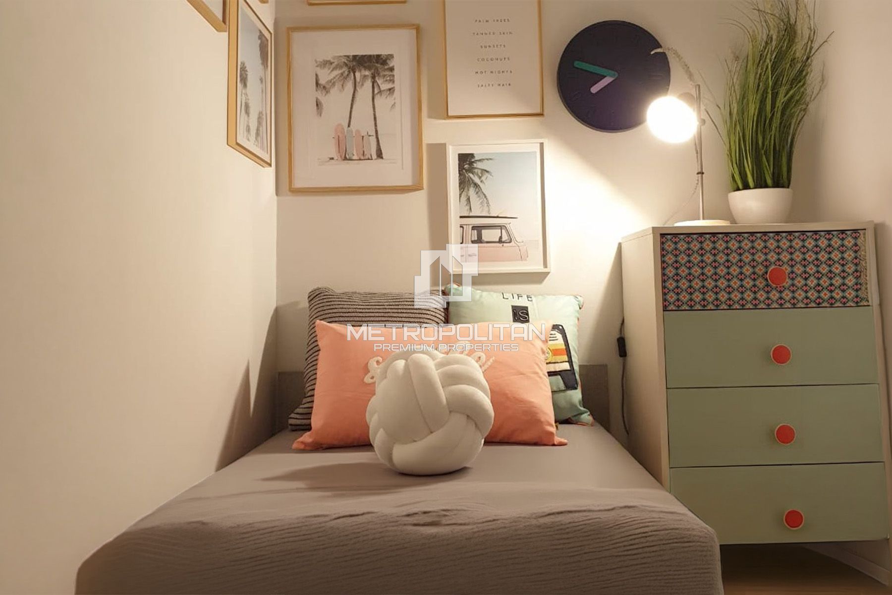 Fully Furnished | 1BR + Maids | Pool View