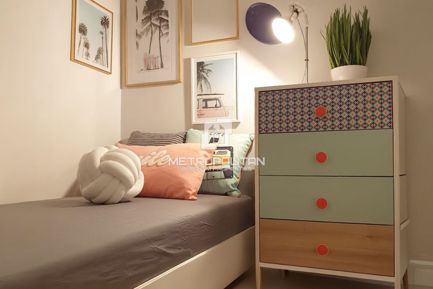 Fully Furnished | 1BR + Maids | Pool View