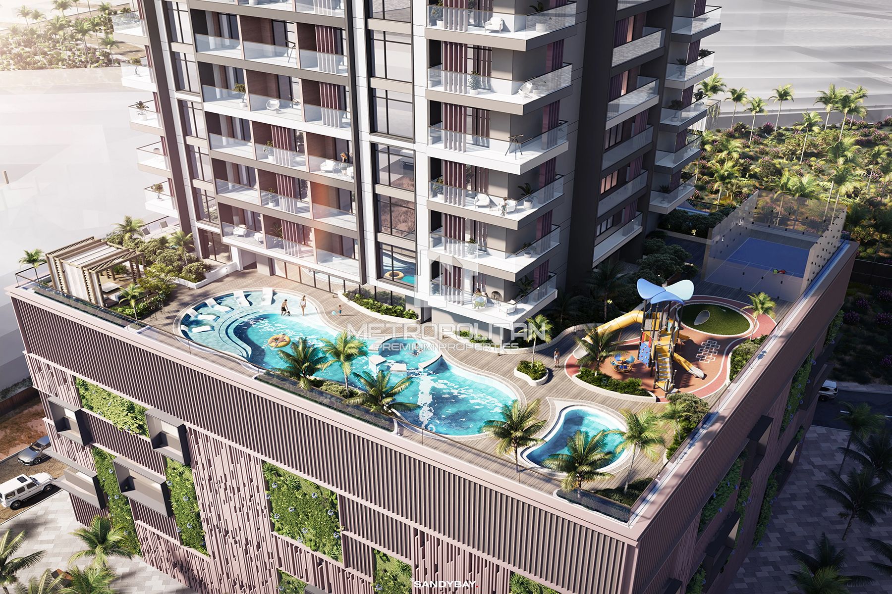 Luxury Finishing | Italian Kitchen | Pool View