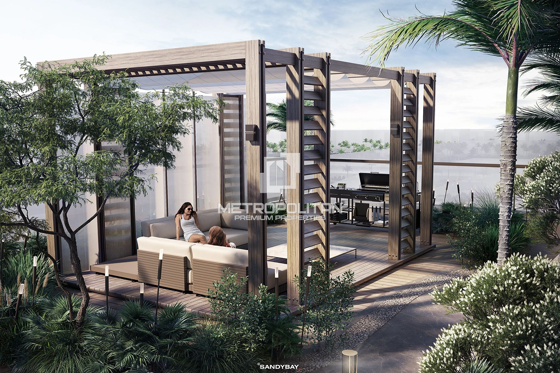 Luxury Finishing | Italian Kitchen | Pool View