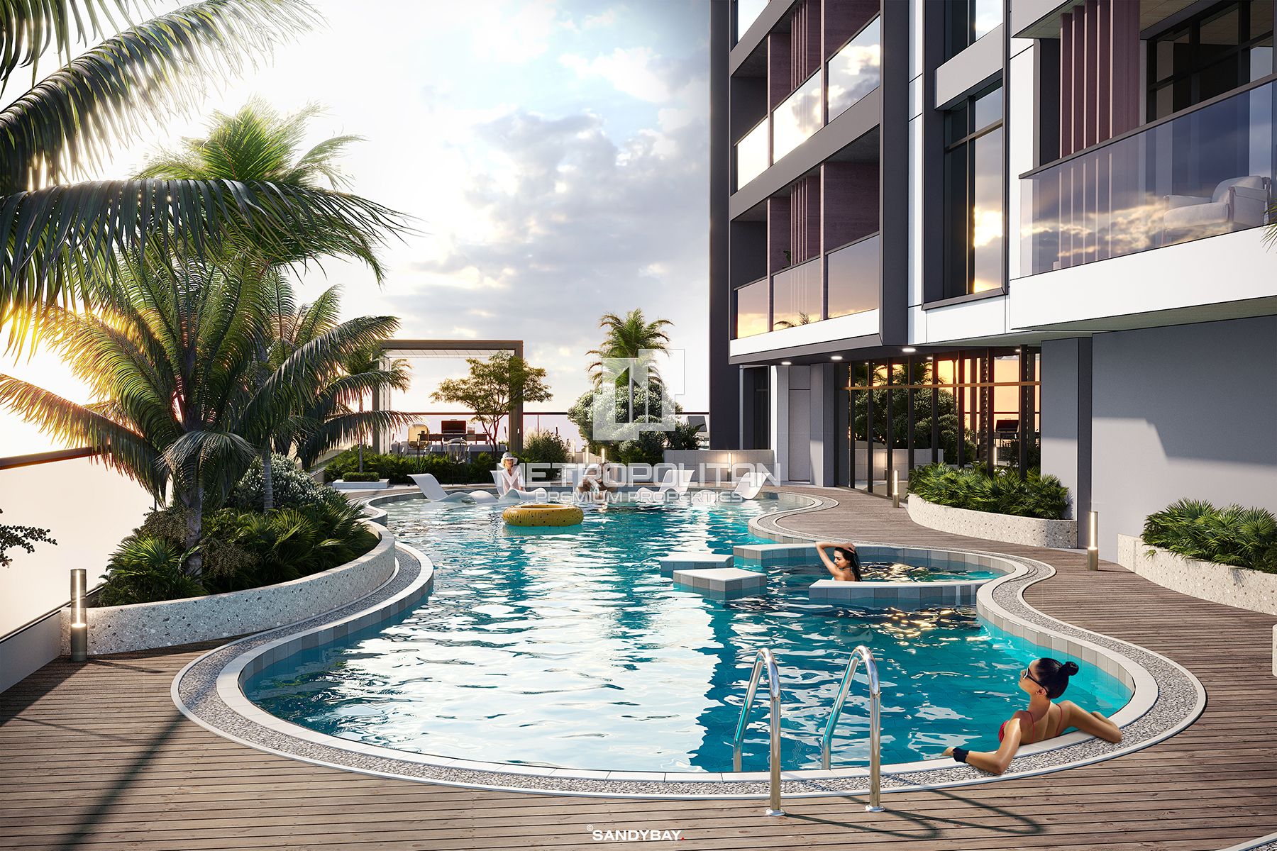Luxury Finishing | Italian Kitchen | Pool View