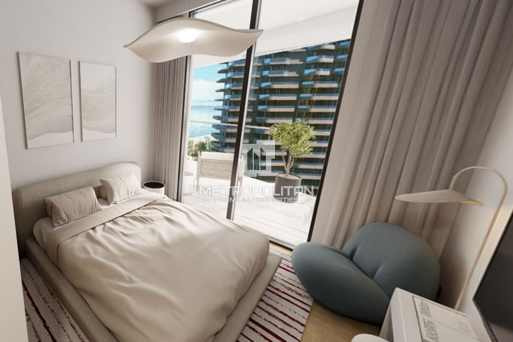 Stunning 2BR | Fully Furnished | Sea View