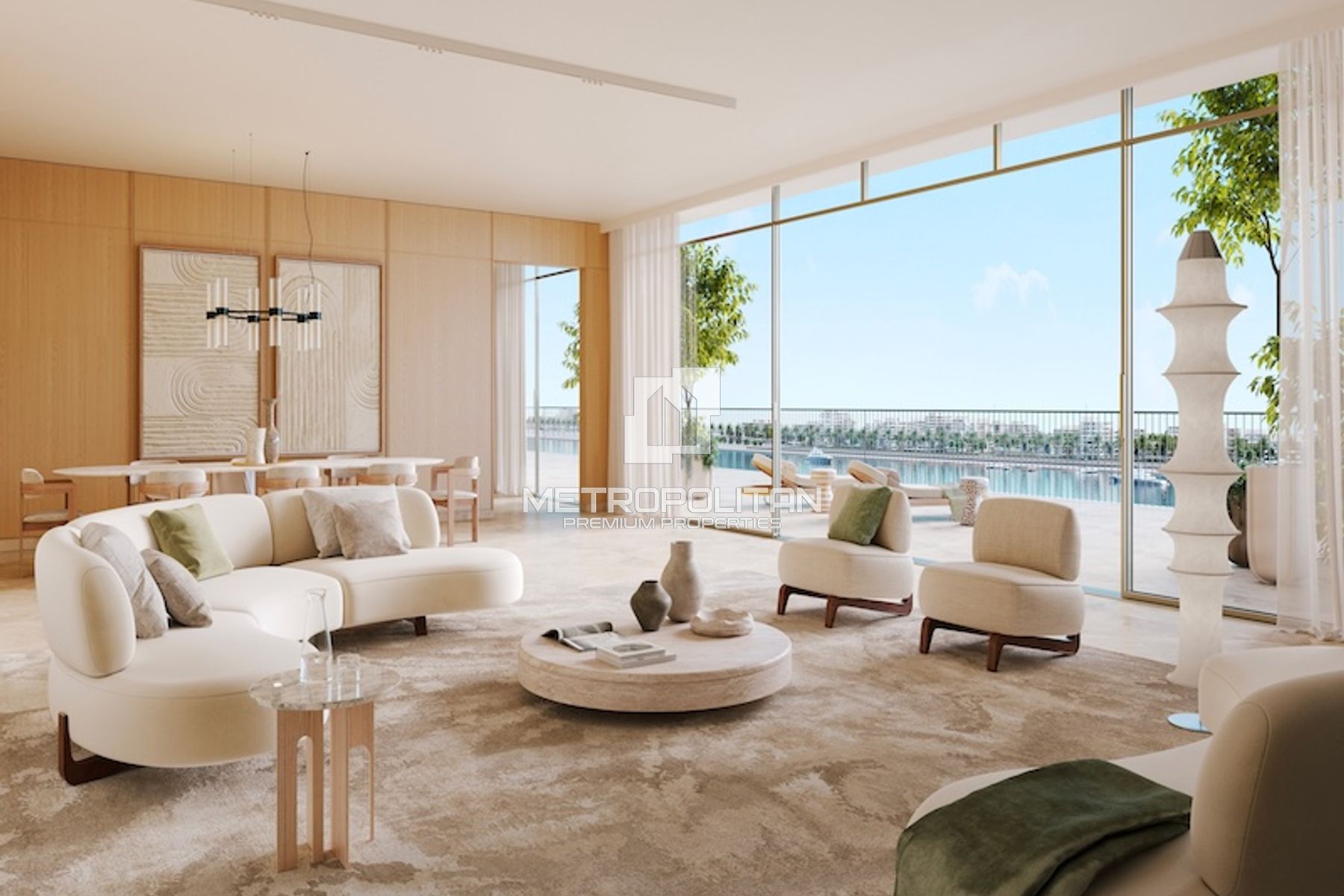 Marina / Pool View | Raised Ocean Pool | Q1 2029