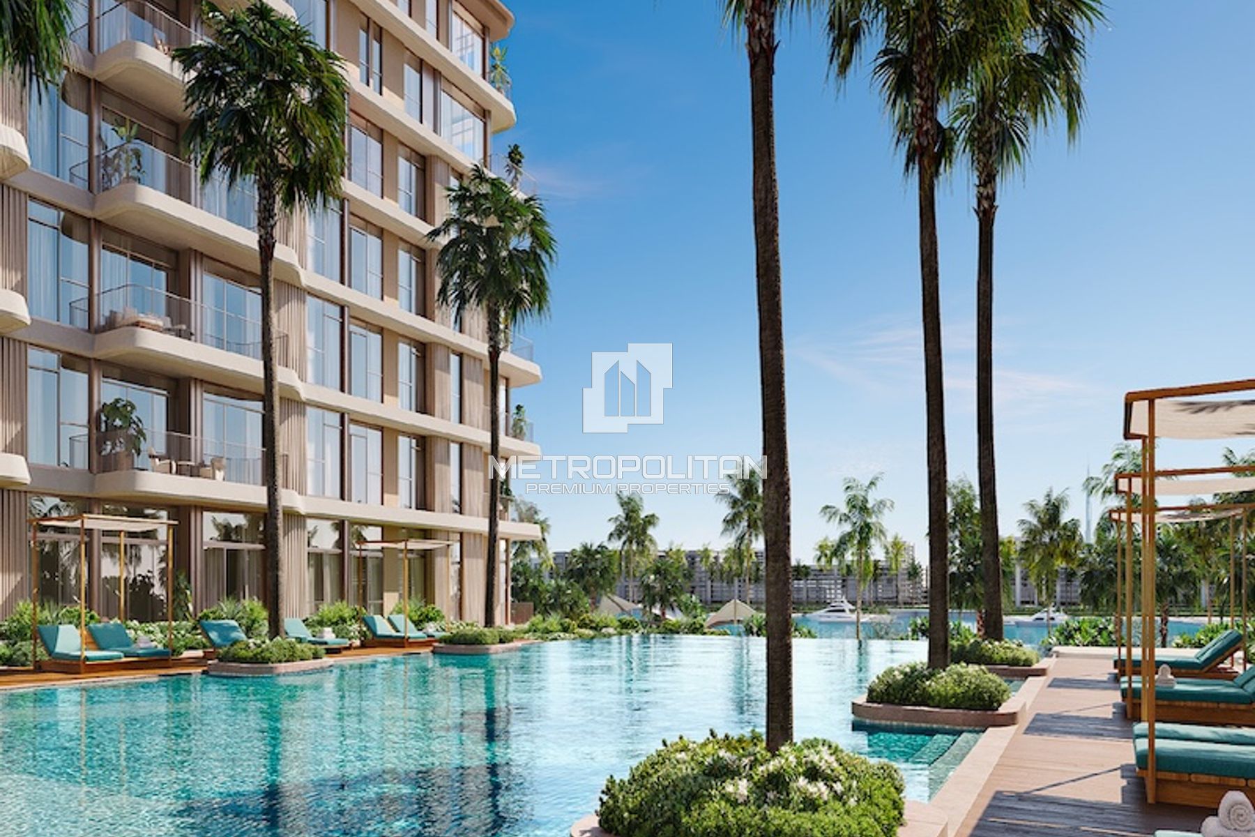 Marina / Pool View | Raised Ocean Pool | Q1 2029