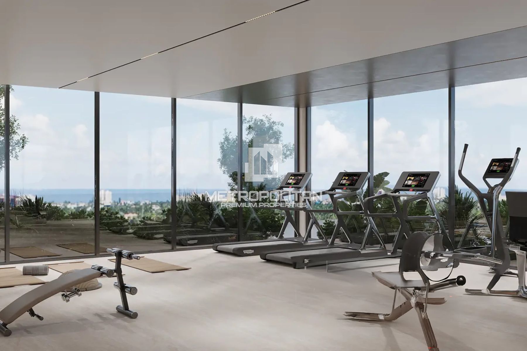 Community View | High Floor |  Stylish 1BR