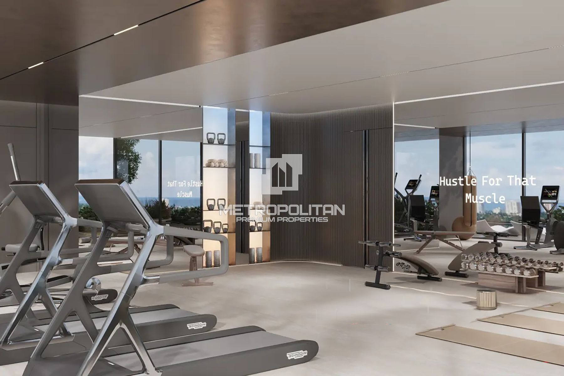 Community View | High Floor |  Stylish 1BR