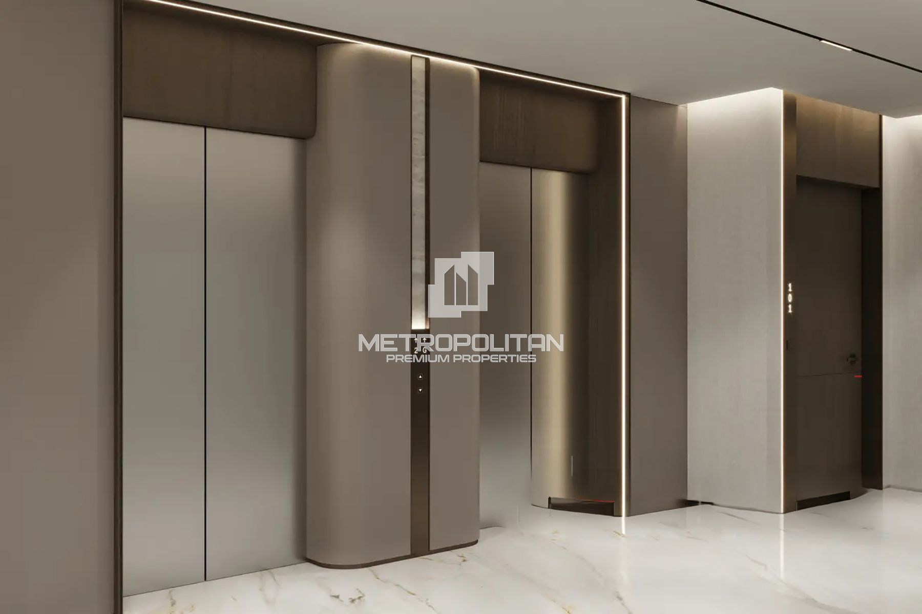 Community View | High Floor |  Stylish 1BR