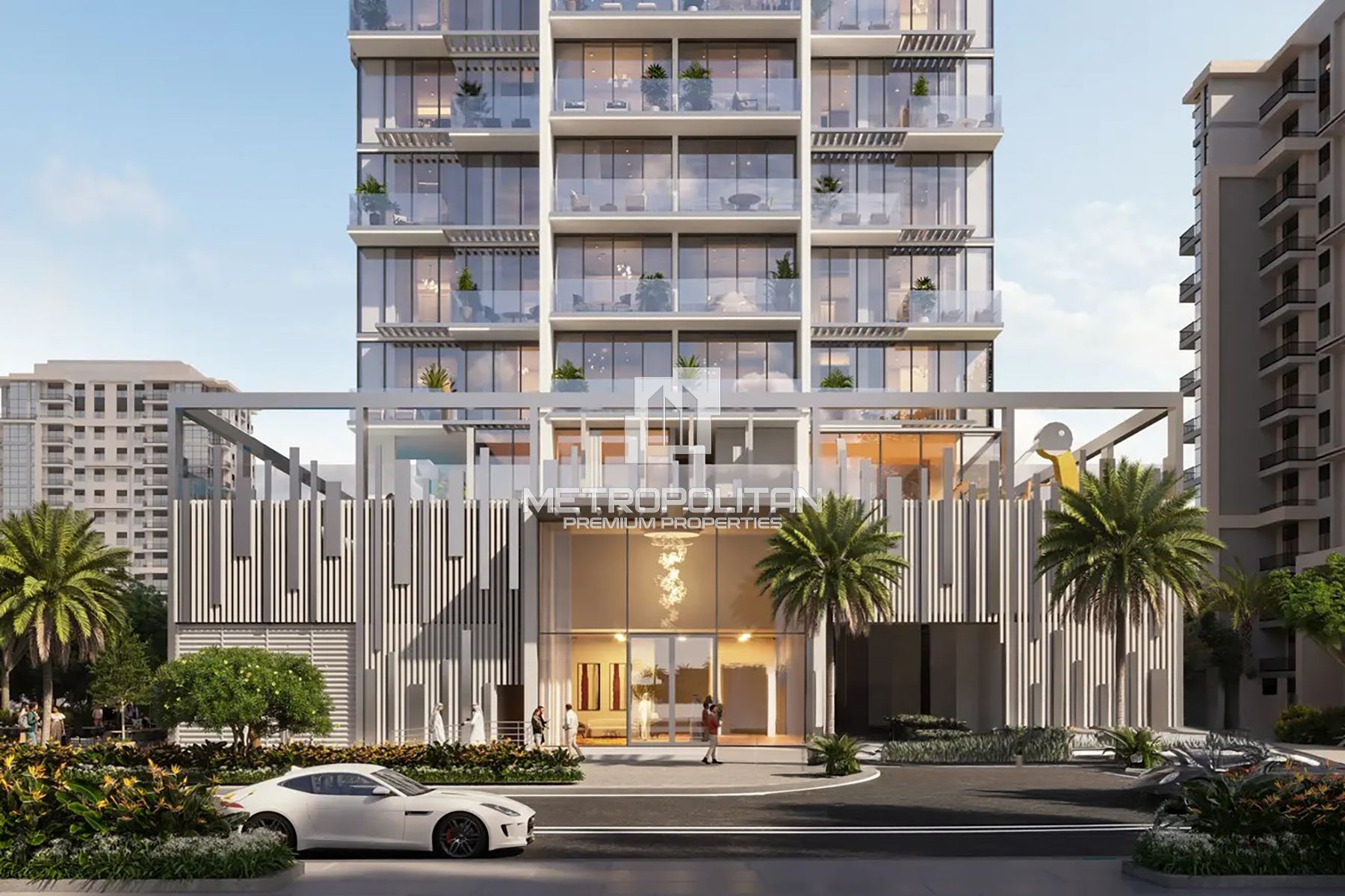 Community View | High Floor |  Stylish 1BR