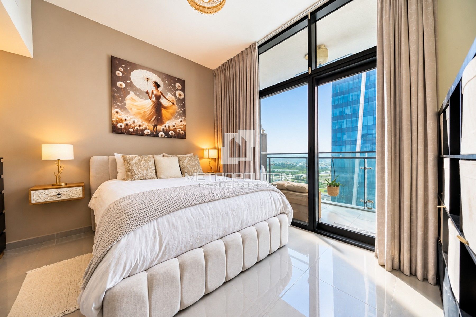 Fully Furnished | Stunning Canal View | High Floor