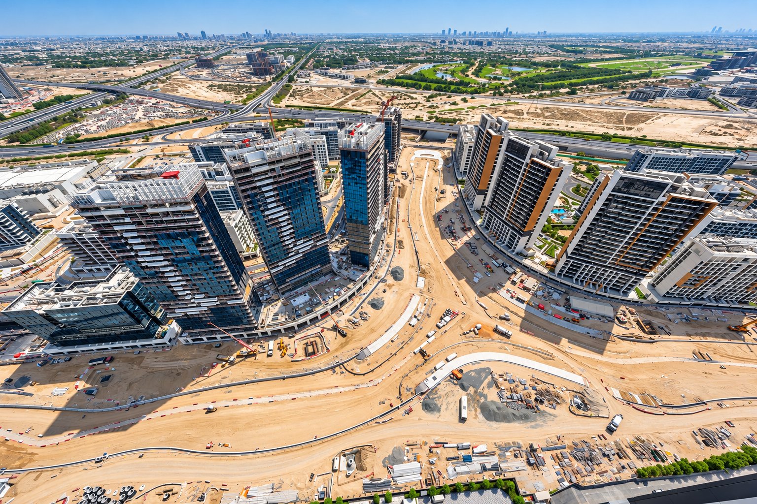 Brand New | High Floor | Meydan Racecourse View