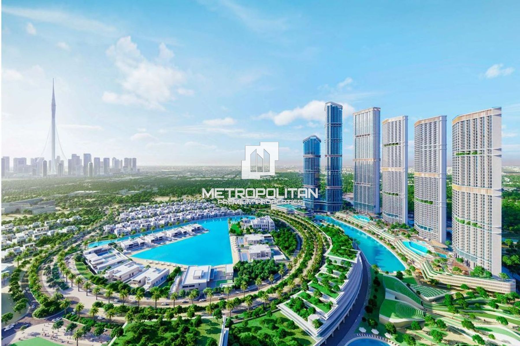 High Floor | Lagoon View | Corner 1BR | Hot Deal