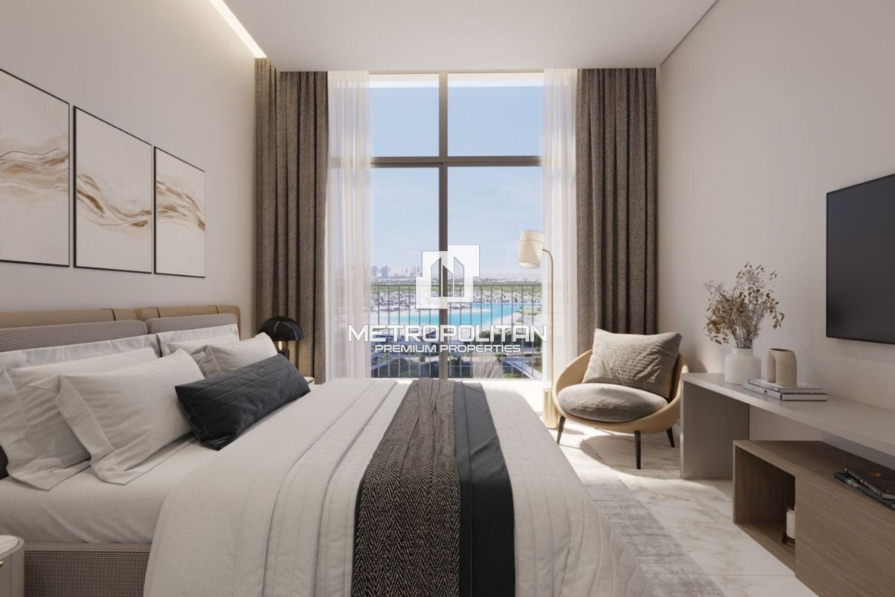High Floor | Lagoon View | Corner 1BR | Hot Deal