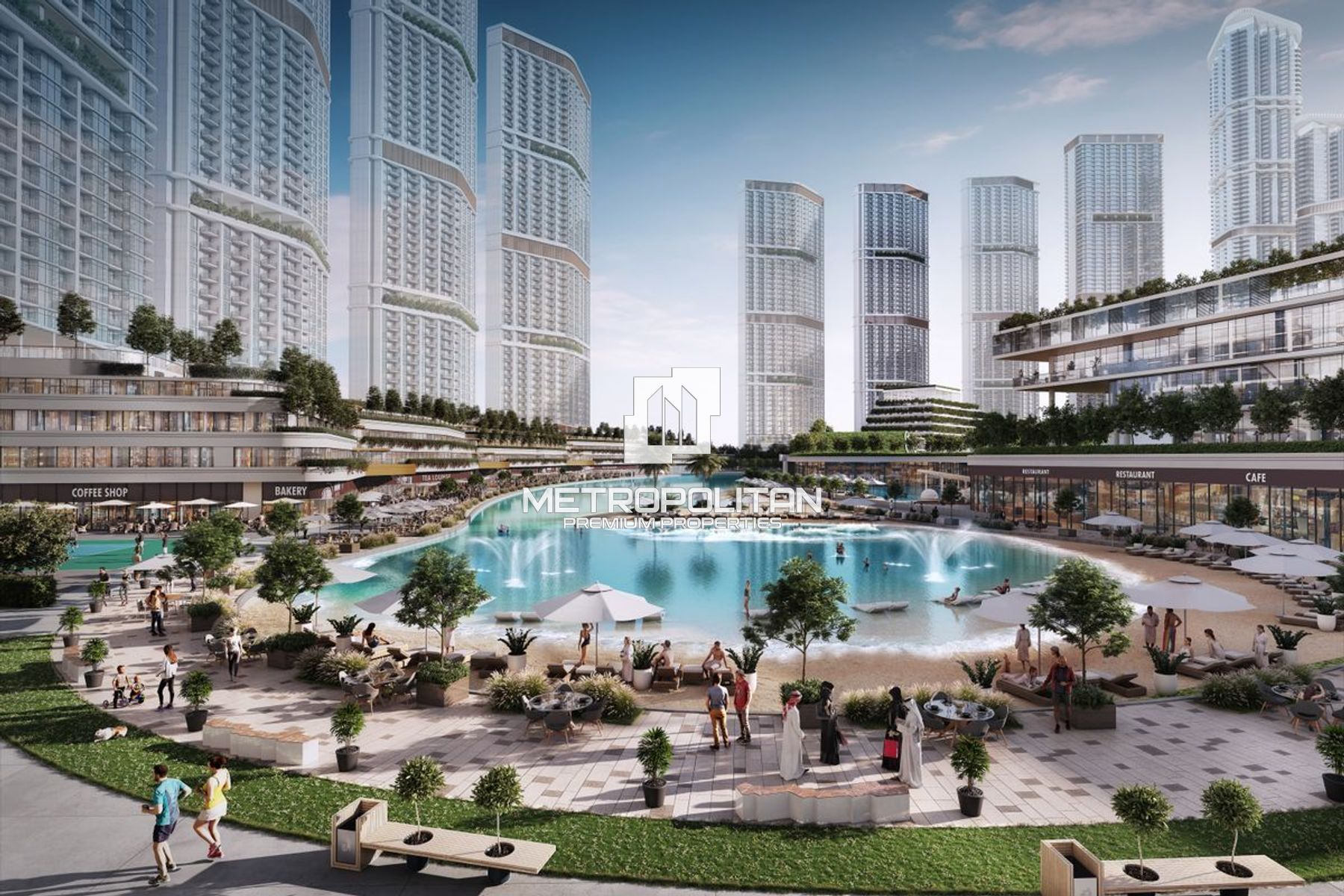 High Floor | Lagoon View | Corner 1BR | Hot Deal