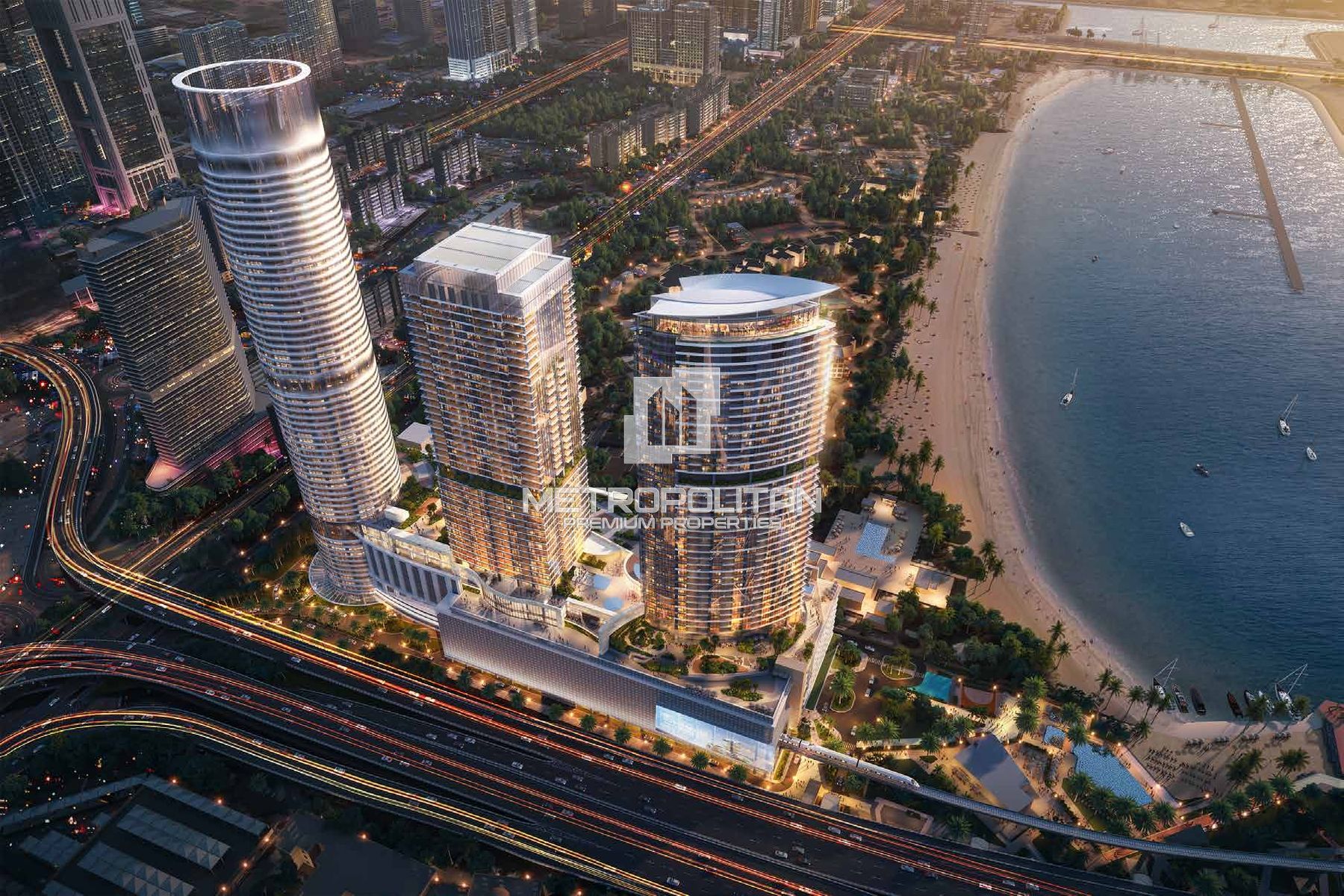 High Floor | Burj Al Arab & Sea Views | Furnished