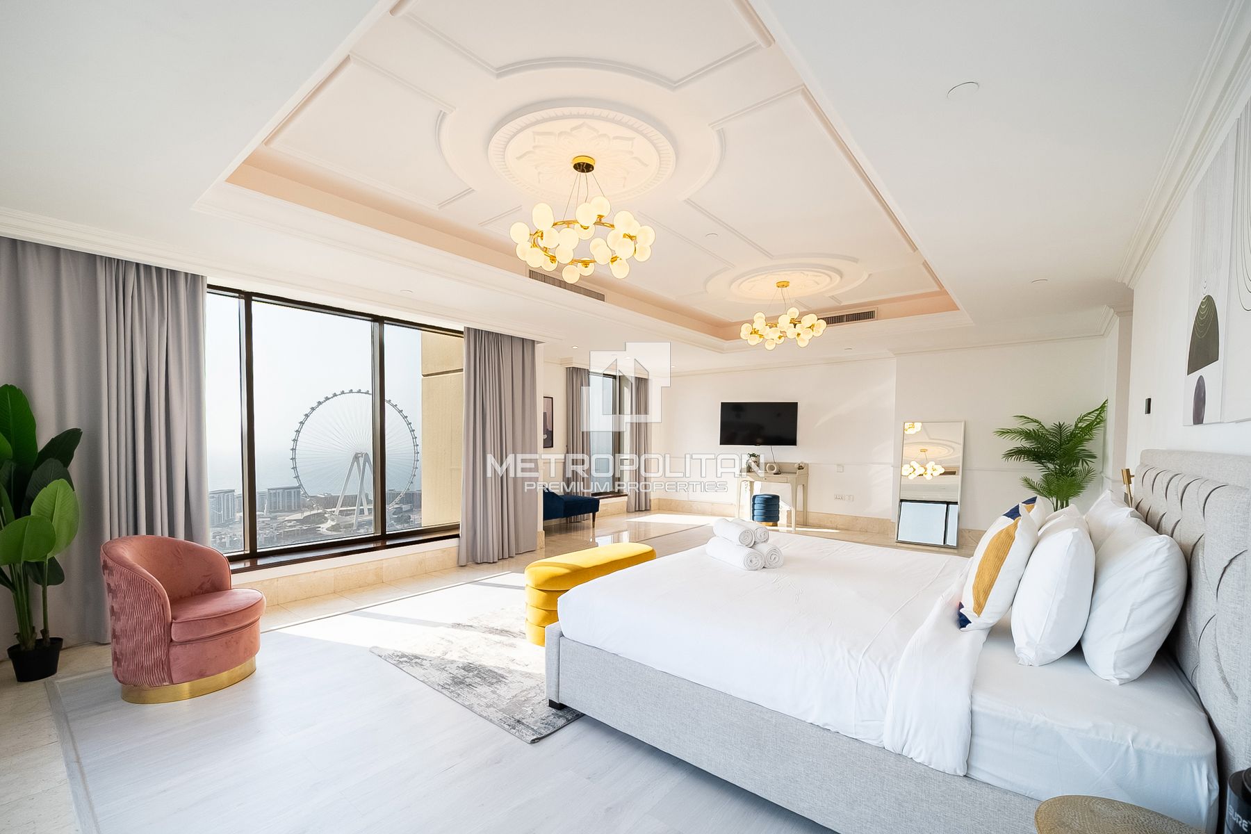 Exquisite 4BR Duplex Penthouse| Ain & Skyline View