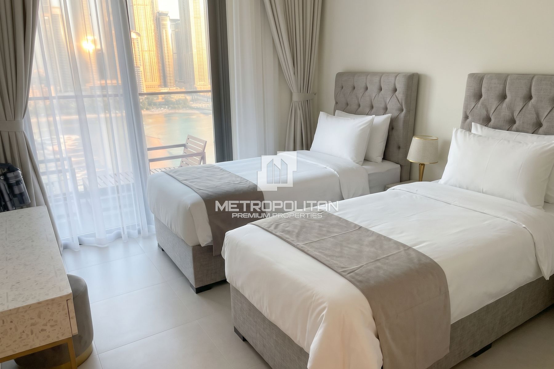 Sea and Marina View | Furnished | Brand New