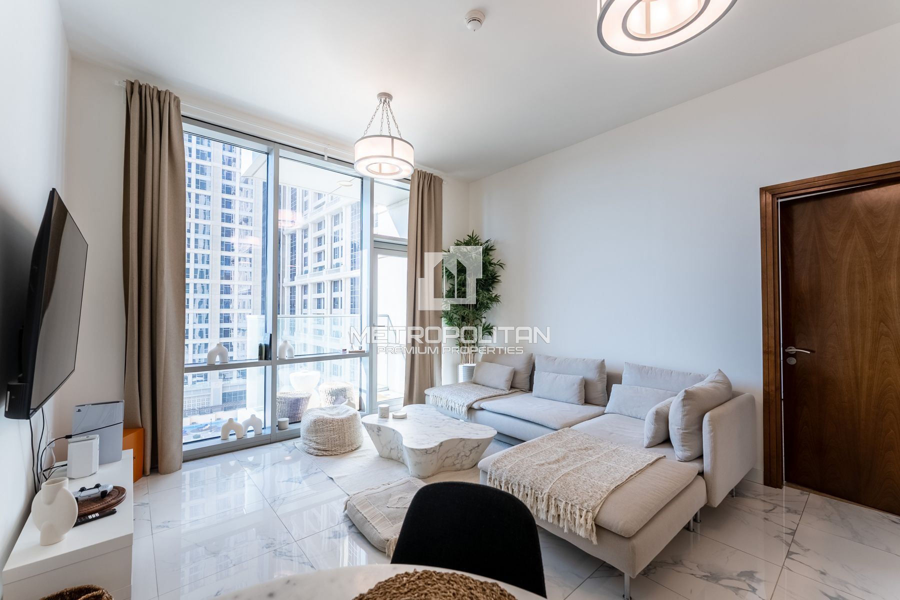 شقة بغرفة نوم واحدة للإيجار في الخليج التجاري – MR-6033 photo-0