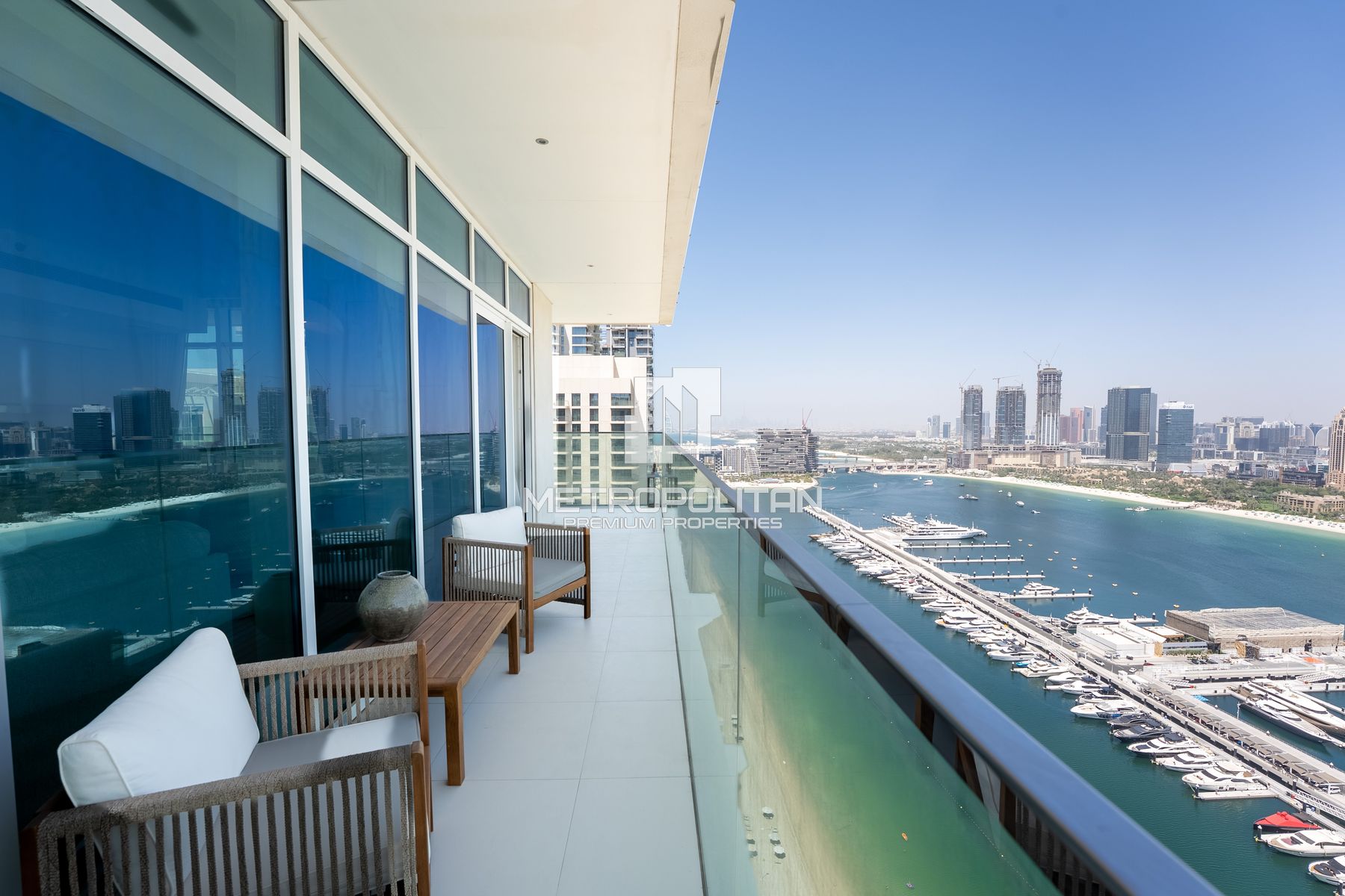 3BR Penthouse for Rent in Dubai Harbour – MR-6207