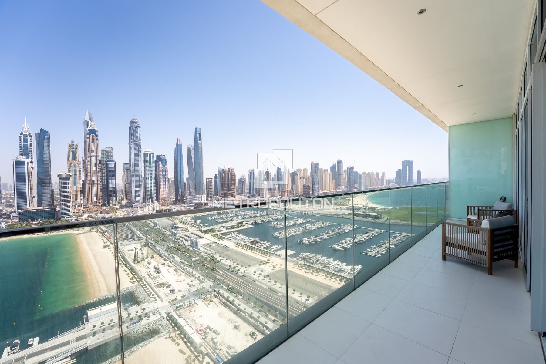 3BR Penthouse for Rent in Dubai Harbour – MR-6207