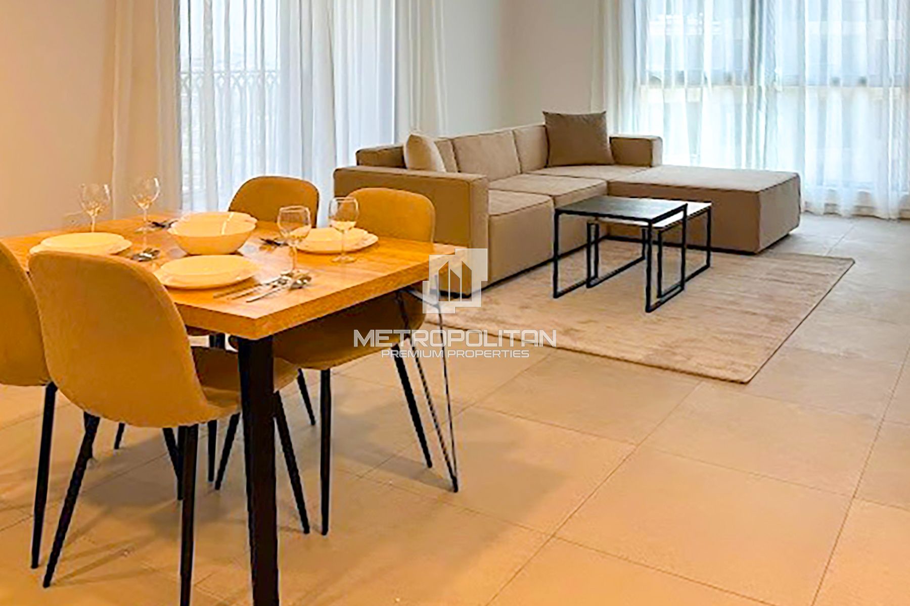 Modern Furnishings| Parkside Views | Move-In Ready