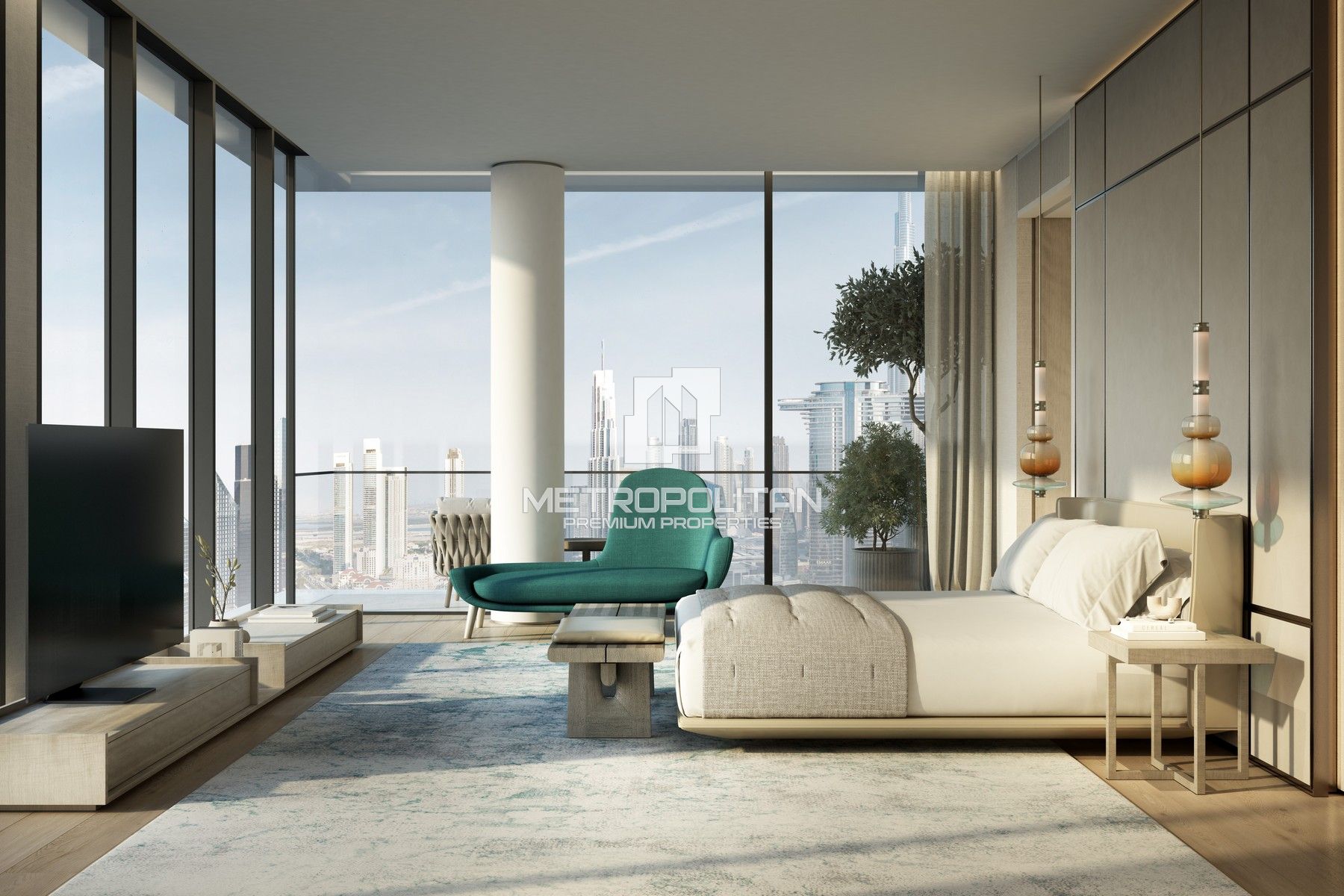 2 Bedrooms with Maids | City Walk | Middle Floor photo-9