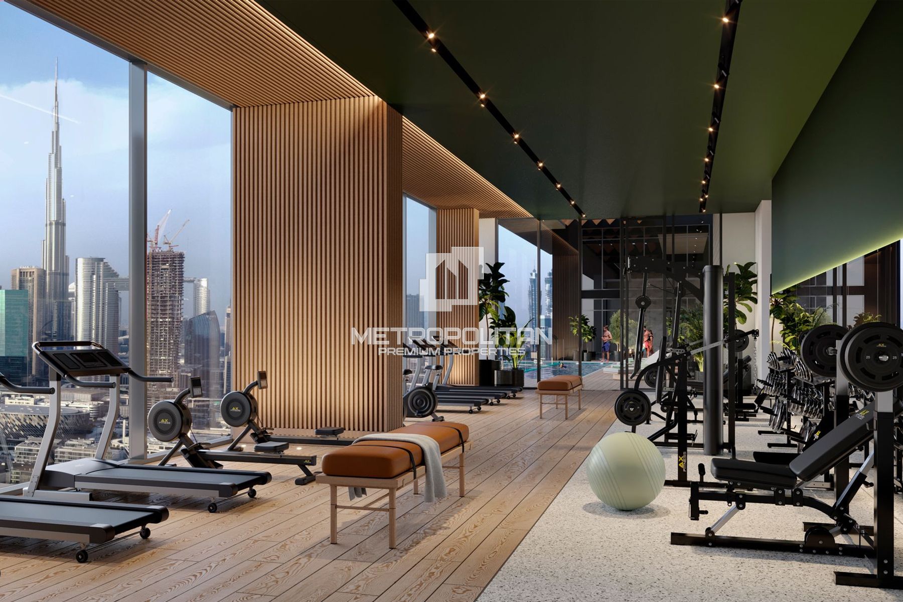High Floor | Burj Khalifa View | Central Park