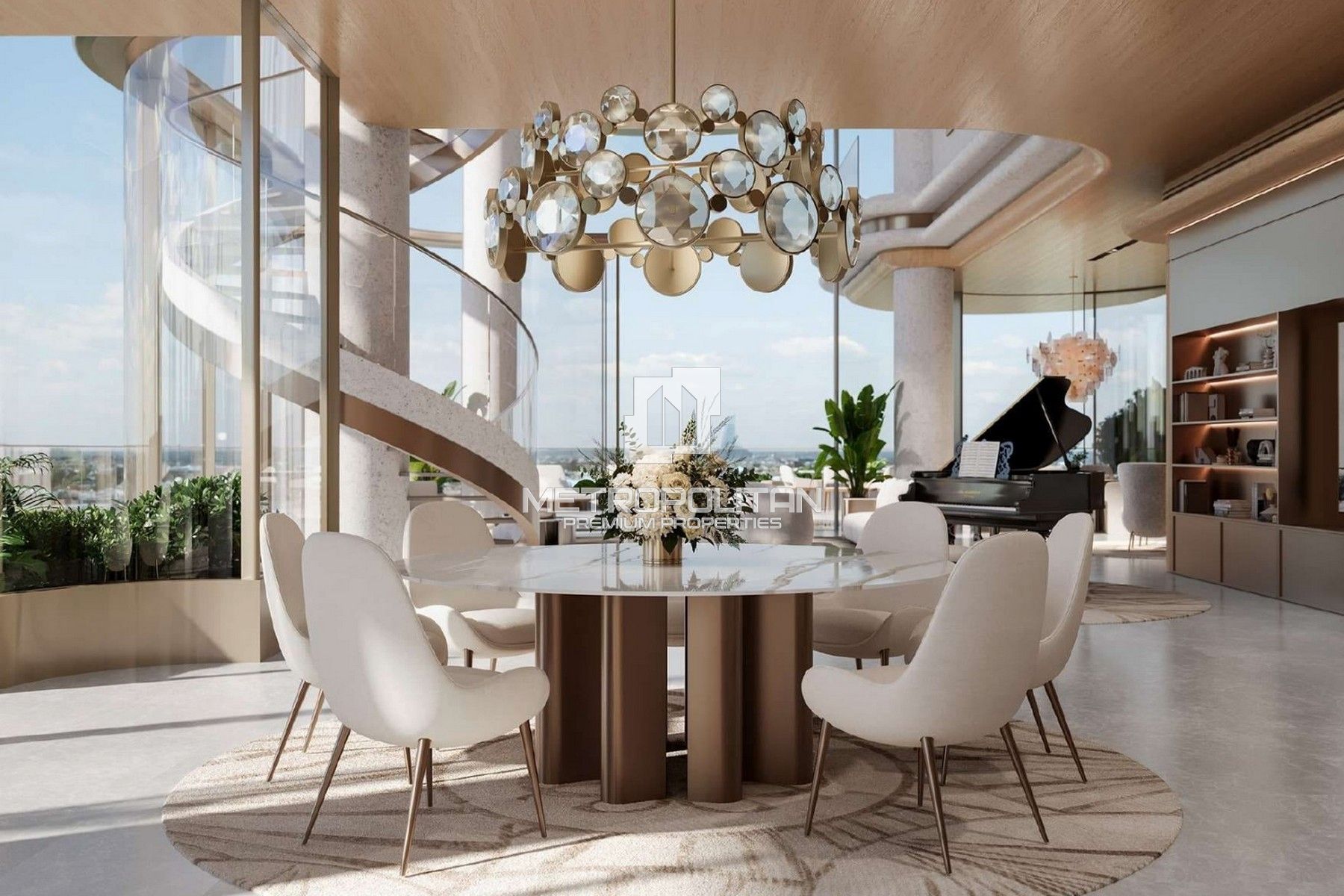 6-комнатный пентхаус на продажу в Jumeirah – MS-21532 photo-0