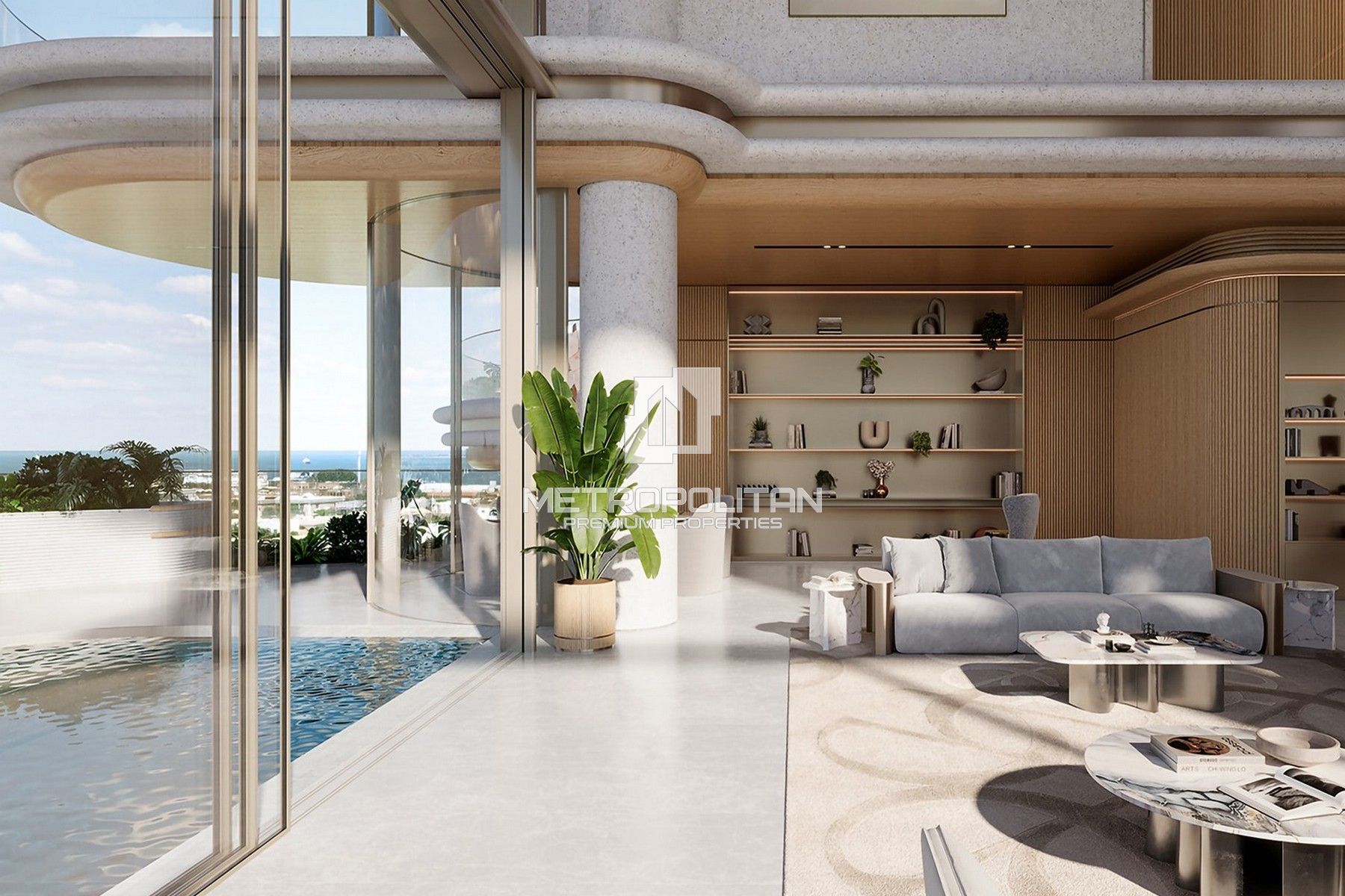 6-комнатный пентхаус на продажу в Jumeirah – MS-21532 photo-1
