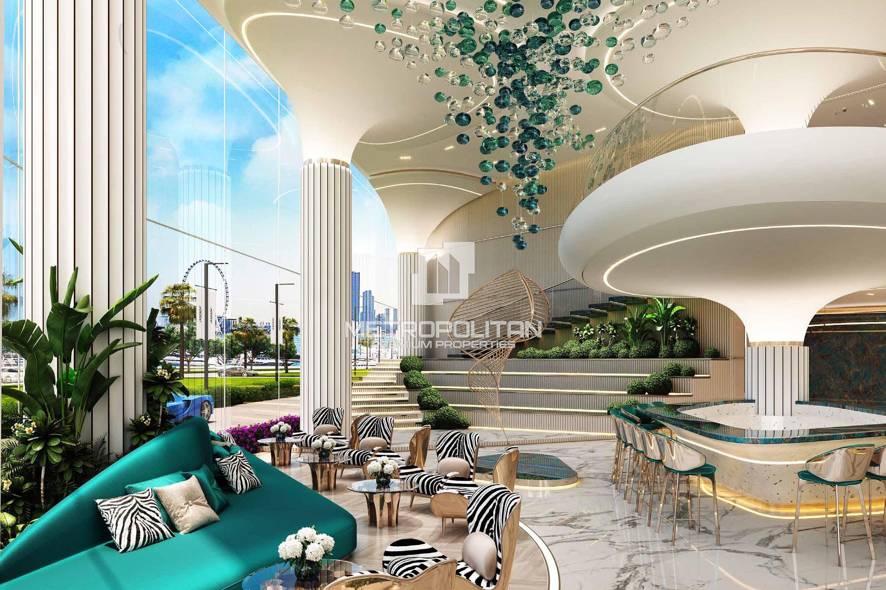 Sea View Penthouse | Private Beach | Cavalli Brand