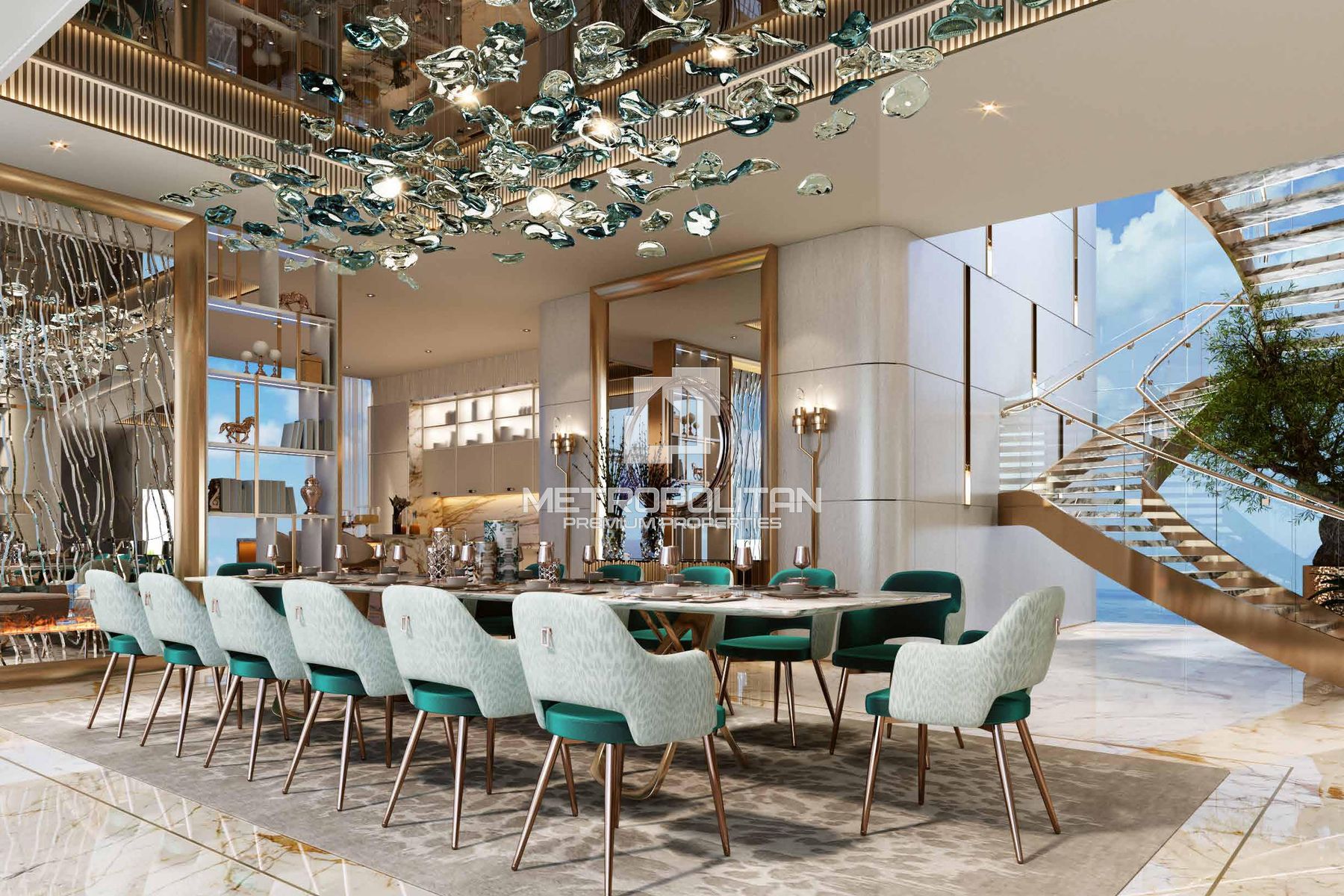 Sea View Penthouse | Private Beach | Cavalli Brand