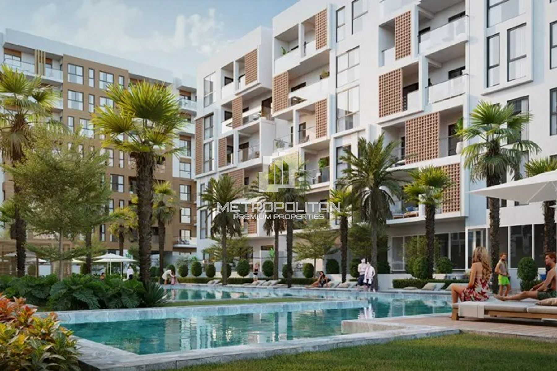 1-комнатная квартира на продажу в Wasl Gate – MS-23114