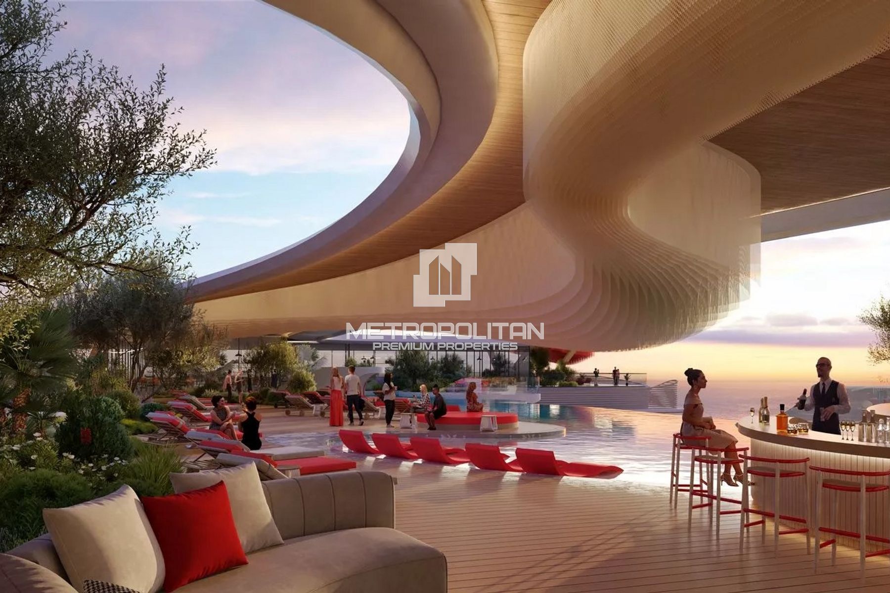 1-комнатные апартаменты в отеле на продажу в Al Marjan Island — MS-24103 photo-11