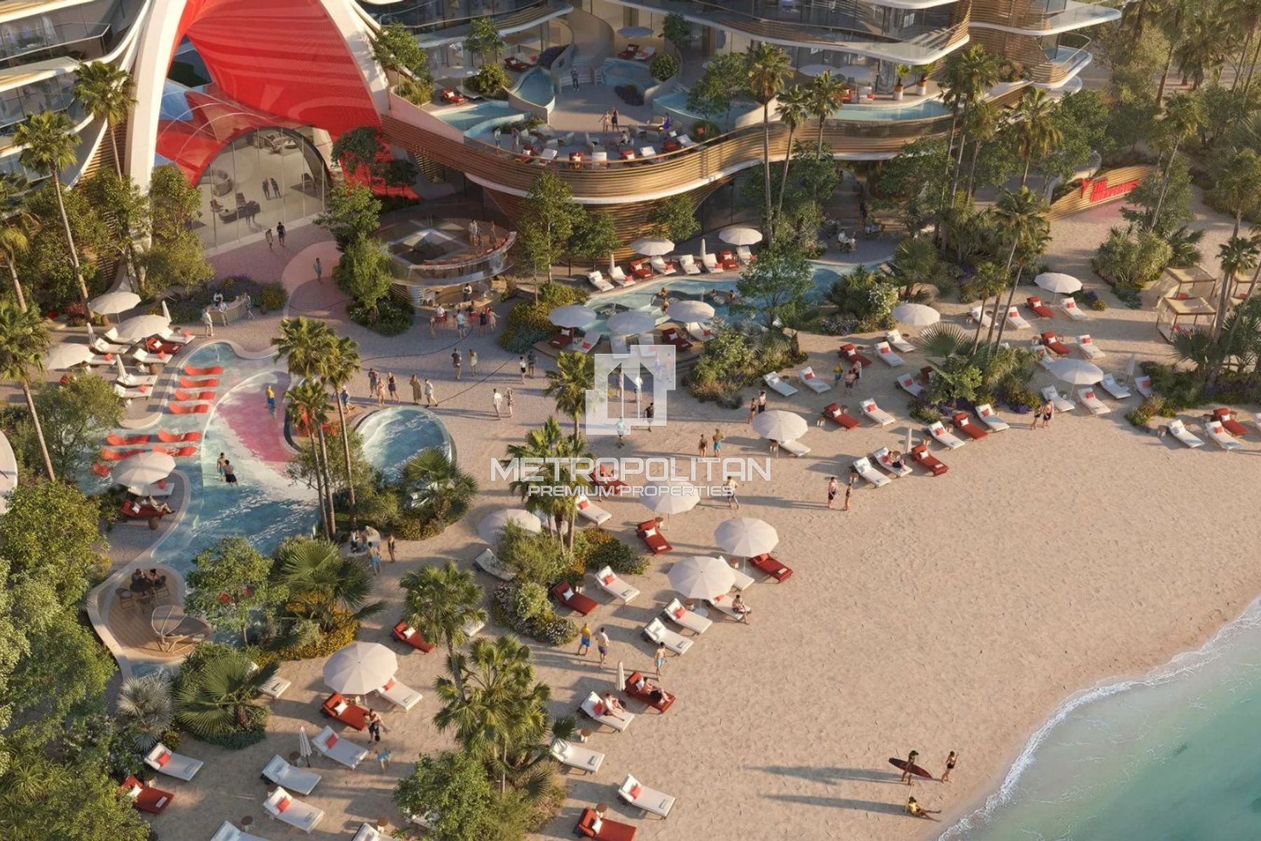 1-комнатные апартаменты в отеле на продажу в Al Marjan Island — MS-24103 photo-8