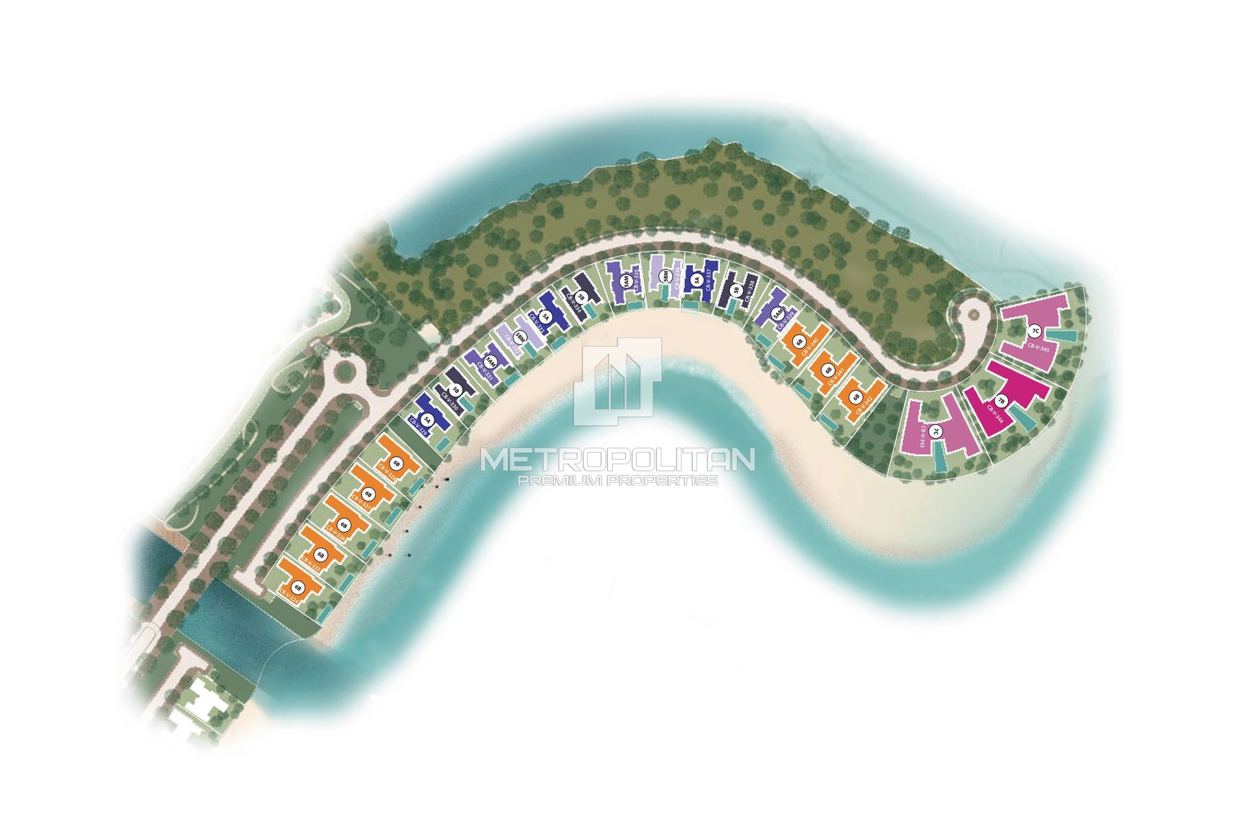 Image - Coral Beach Villas, Umm Al Quwain Marina, Umm Al Quwain | Project - Вилла