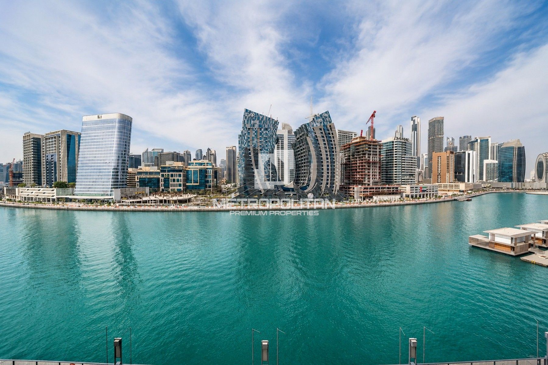 High Floor| Canal & Burj Khalifa View|Ritz Carlton