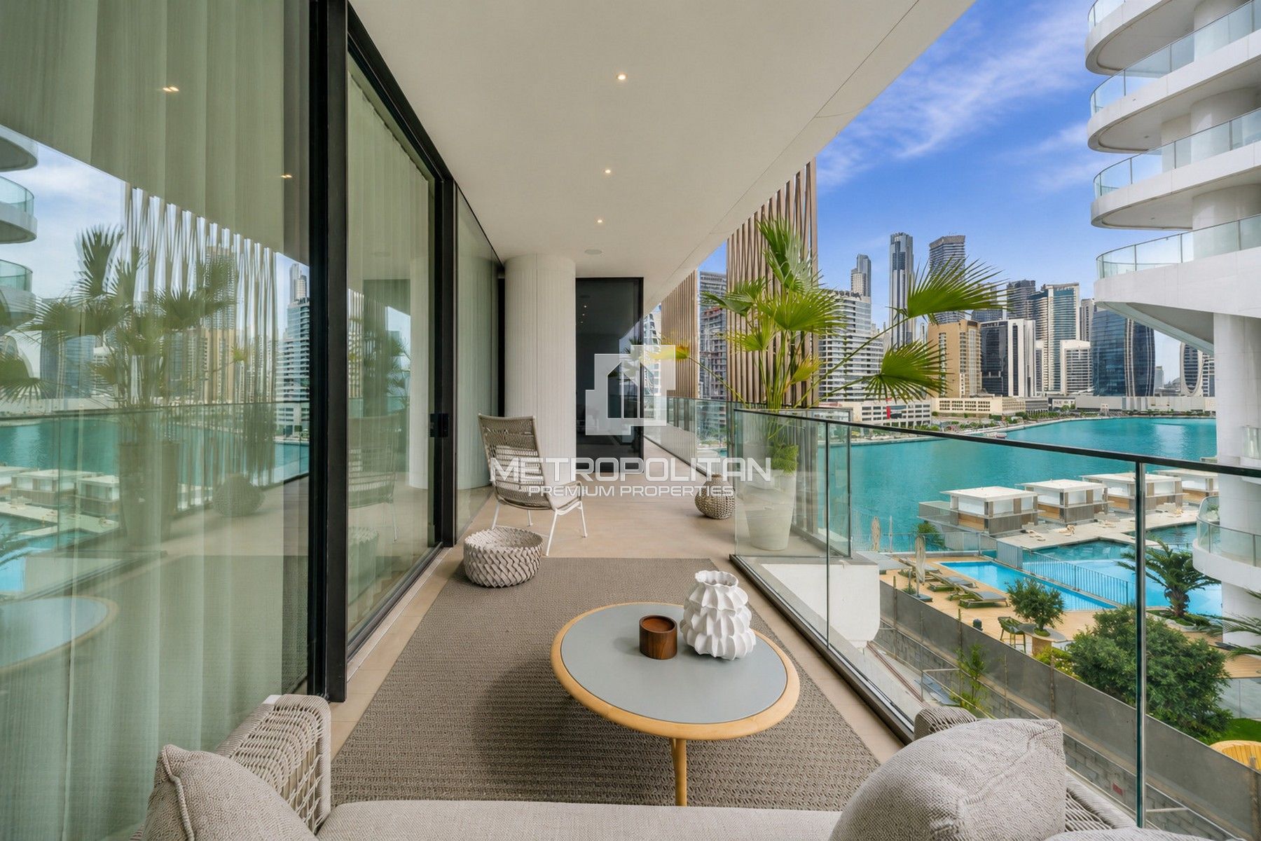 High Floor| Canal & Burj Khalifa View|Ritz Carlton