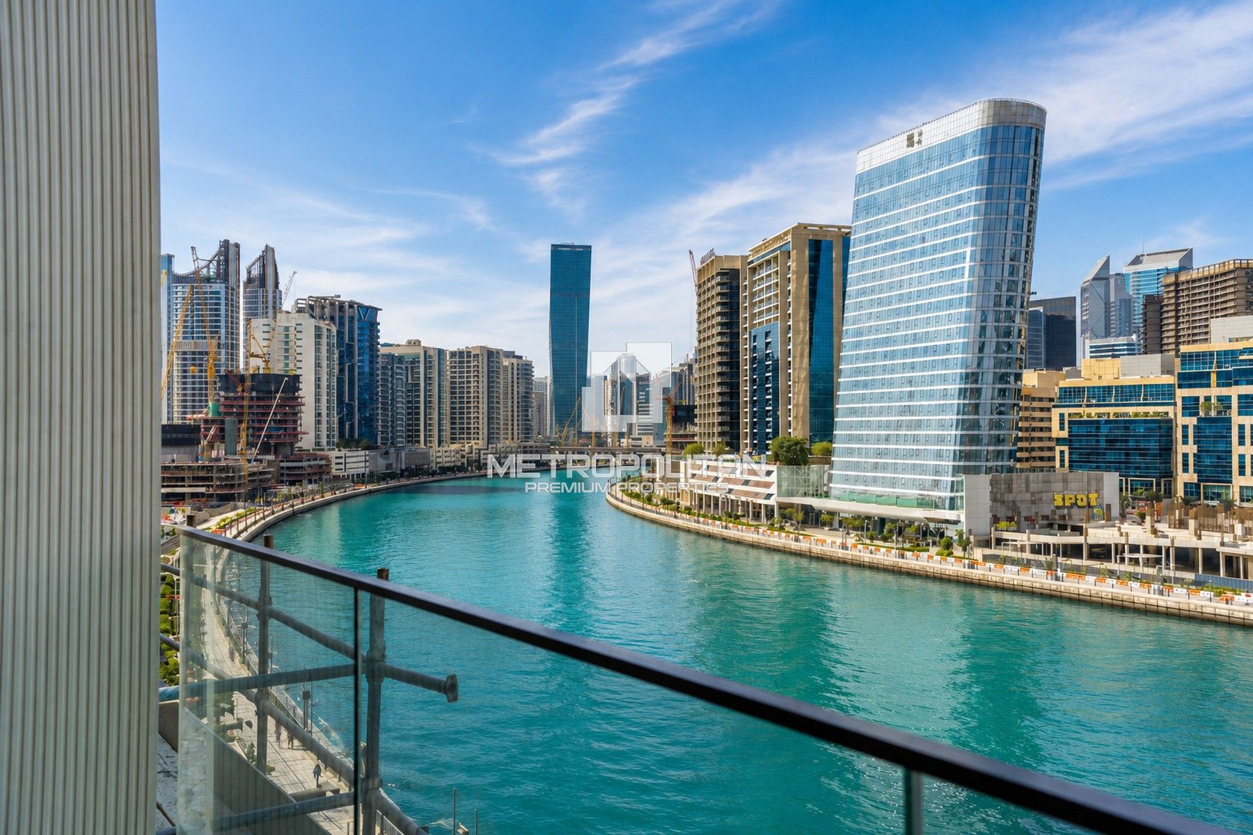 High Floor| Canal & Burj Khalifa View|Ritz Carlton