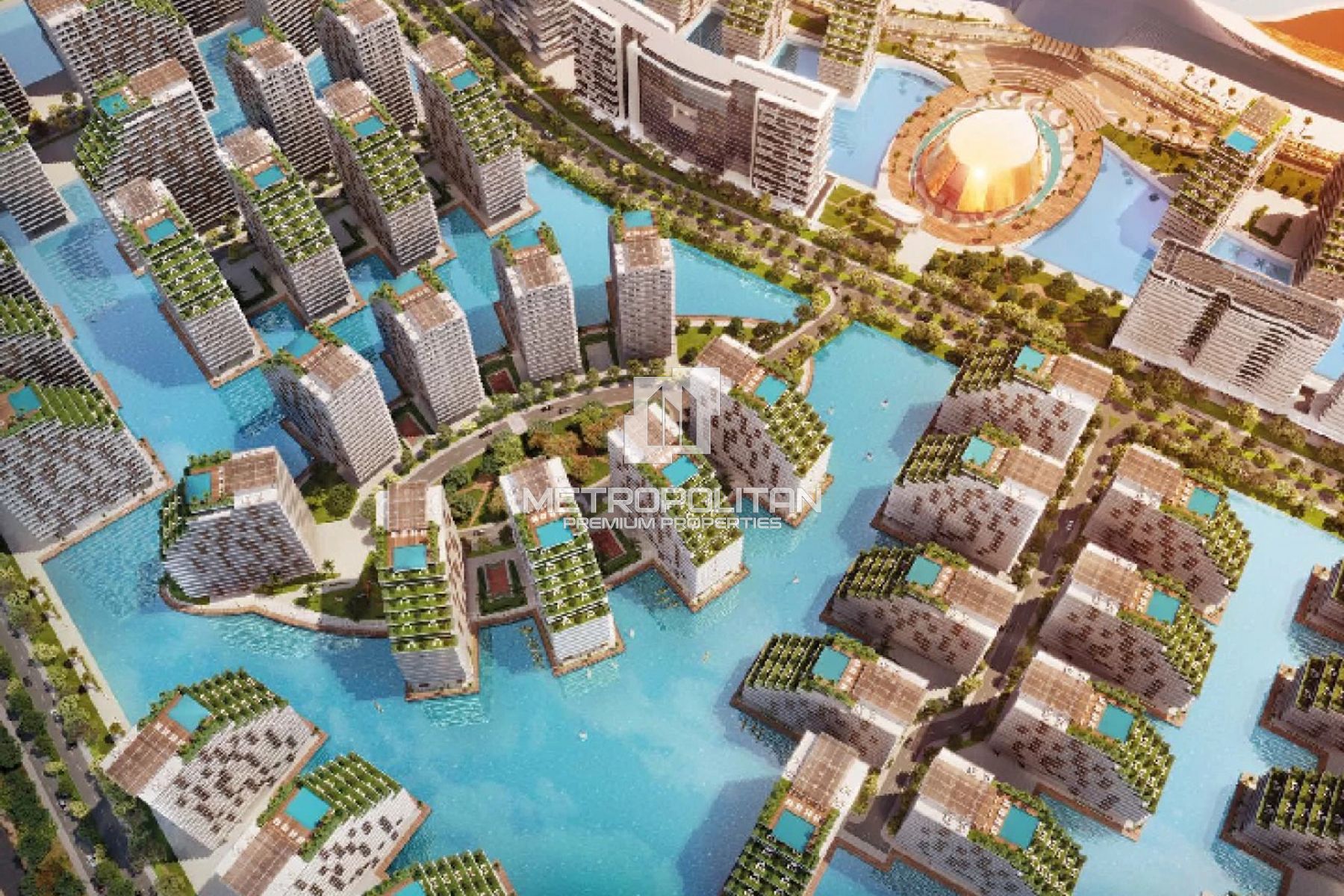 Image - Azizi Venice 14, Dubai South (Dubai World Central), Dubai | Project - Appartement