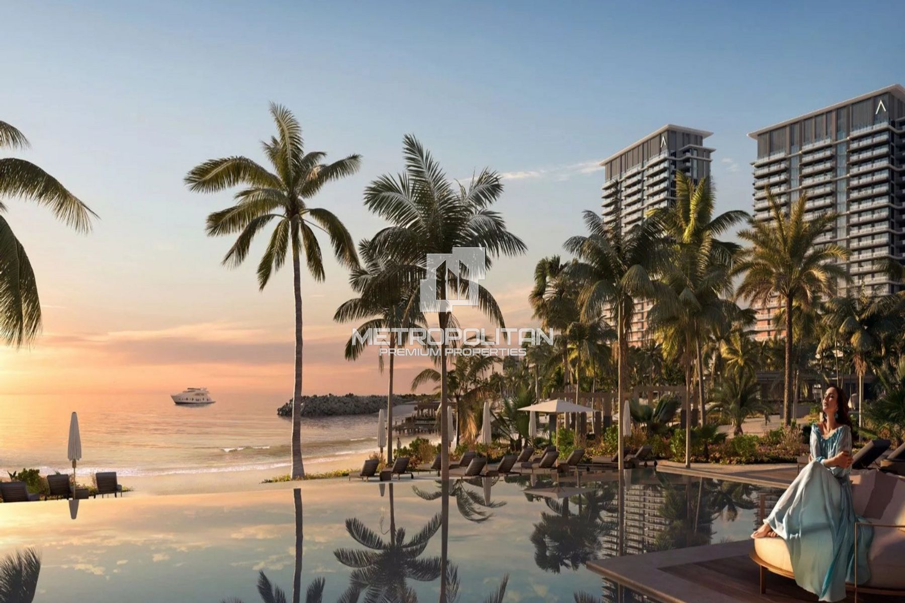 1-комнатная квартира на продажу в Al Marjan Island – MS-27214